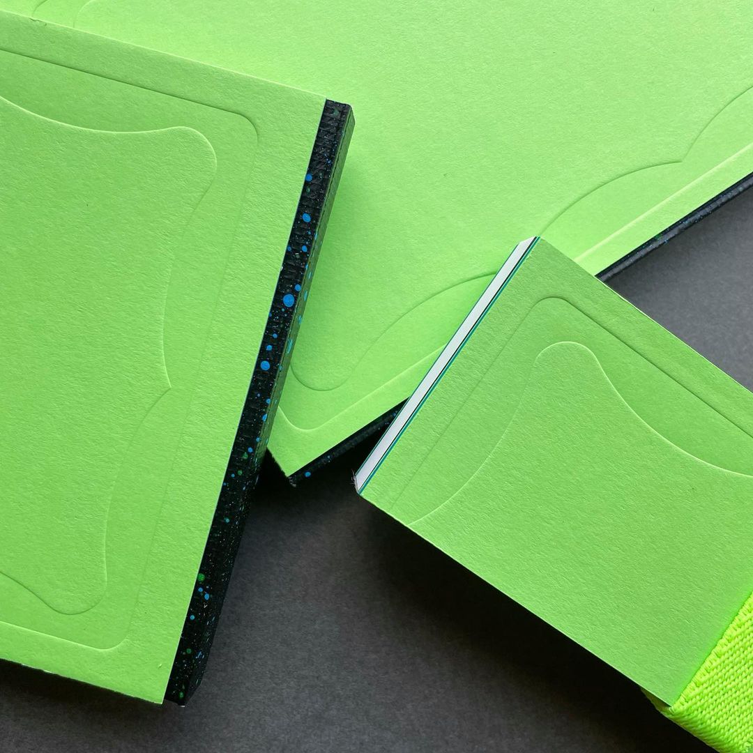 LABEL BLACK BOOK (Neon Green)