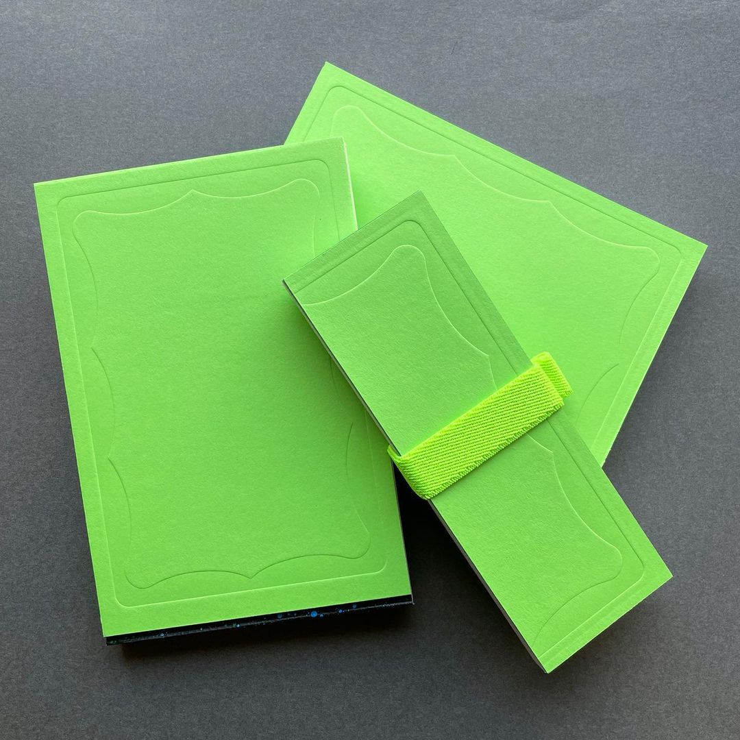 FRAME BOOK HALF SIZE (Neon Green)