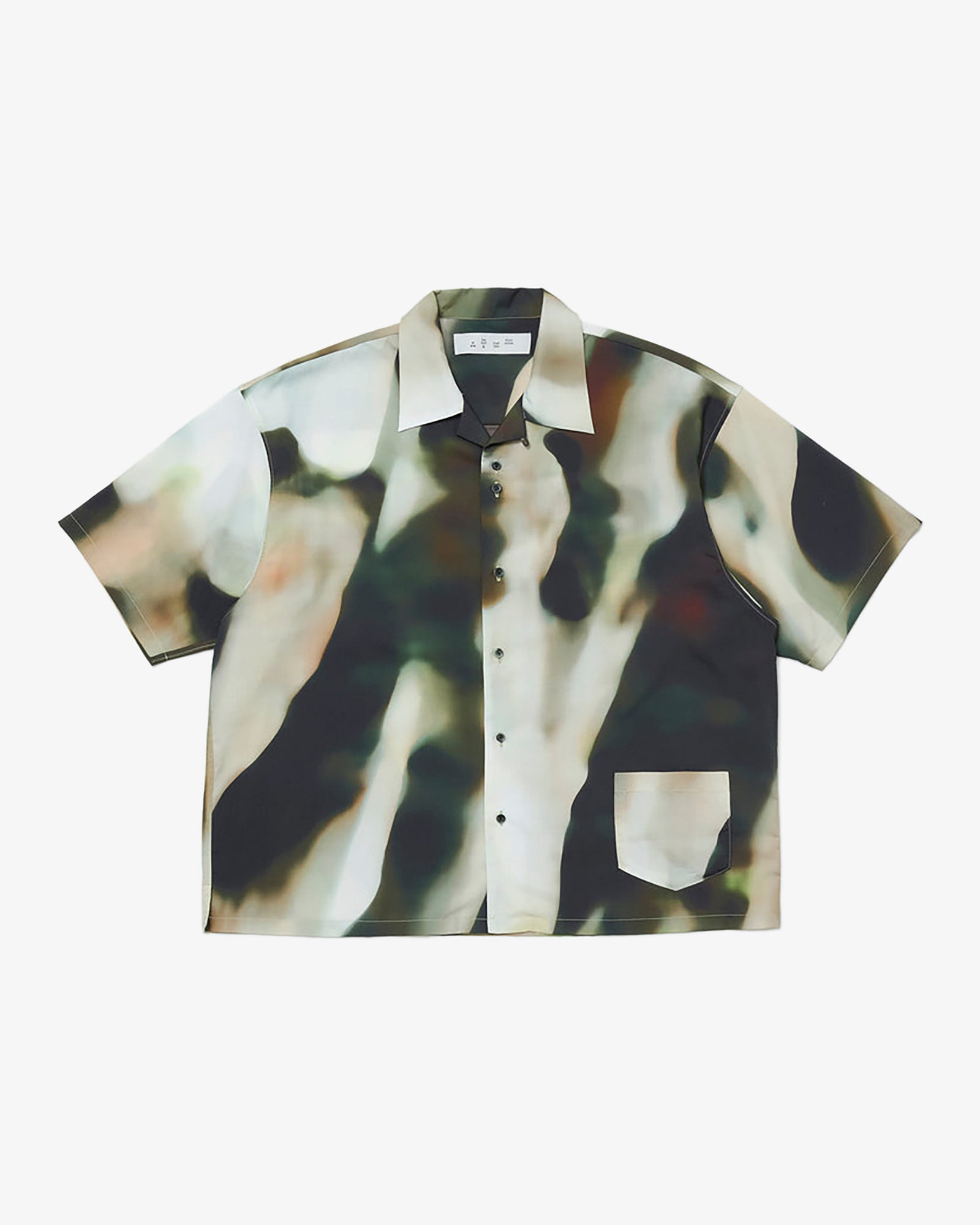 BLUR PATTERN SS SHIRT