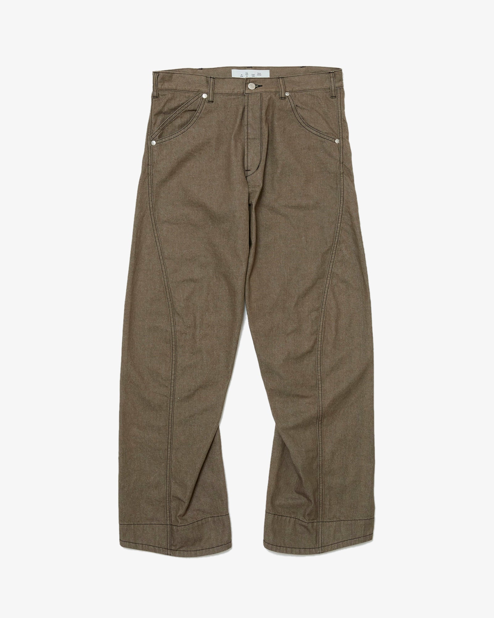 ARTICULATED LOOSE STRAIGHT LEG 5P JEAN