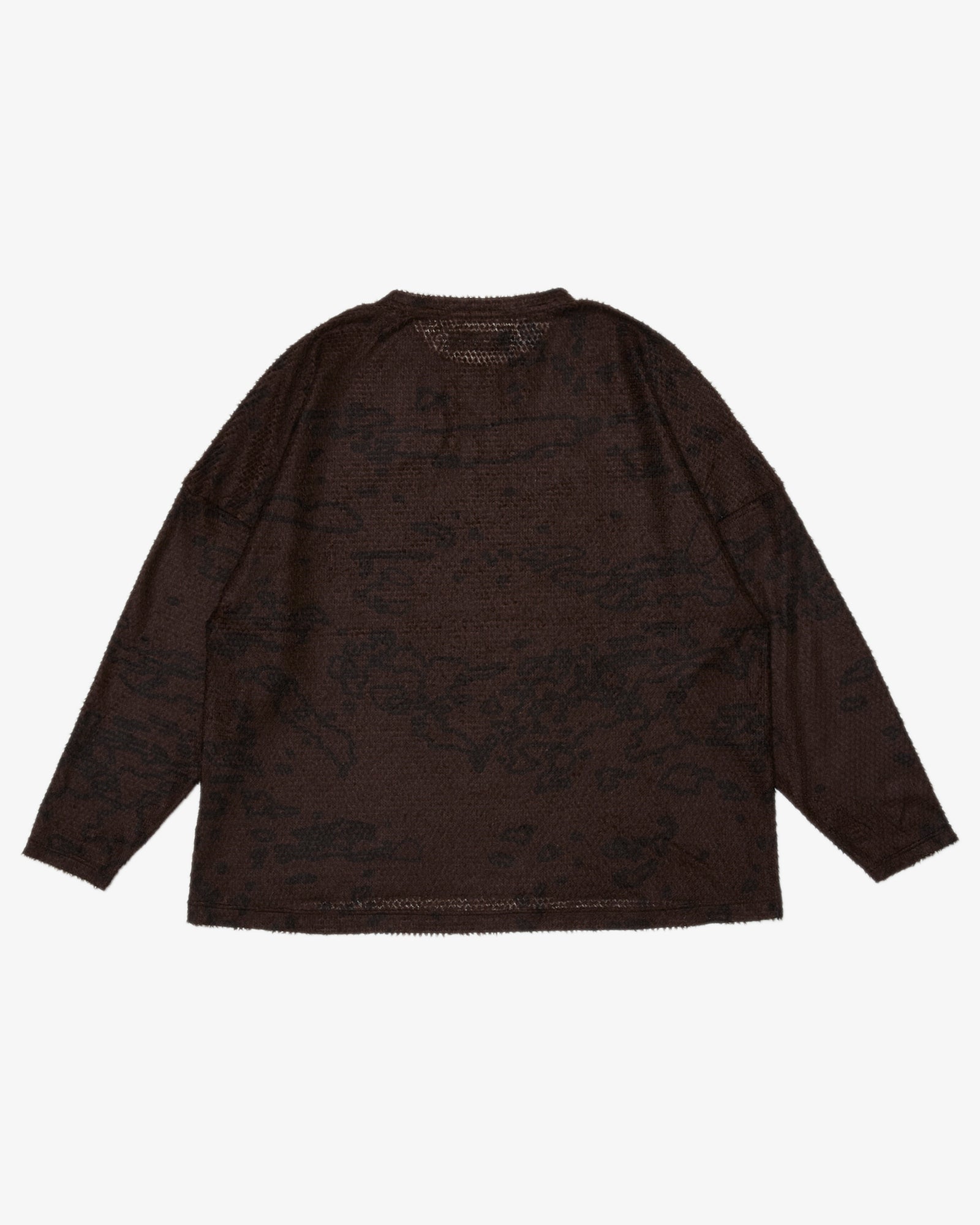 POLARTEC®︎ ALPHA DIRECT PATTERN SWEATER (Espresso)