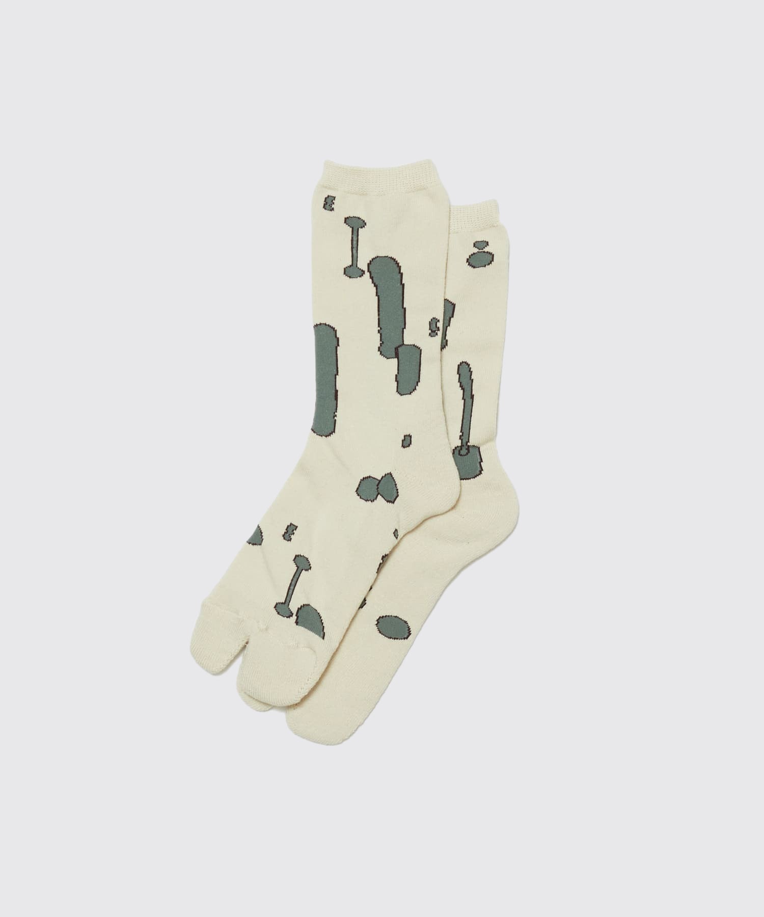 JACQUARD TABI SOCKS
