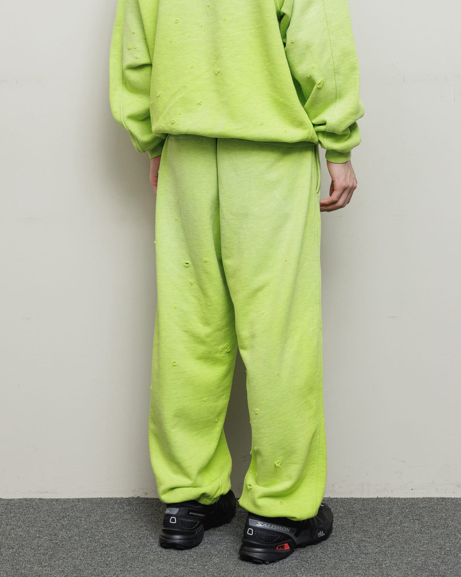 BAL / RUSSELL DISTRESSED ATHLETIC HIGH COTTON SWEATPANT