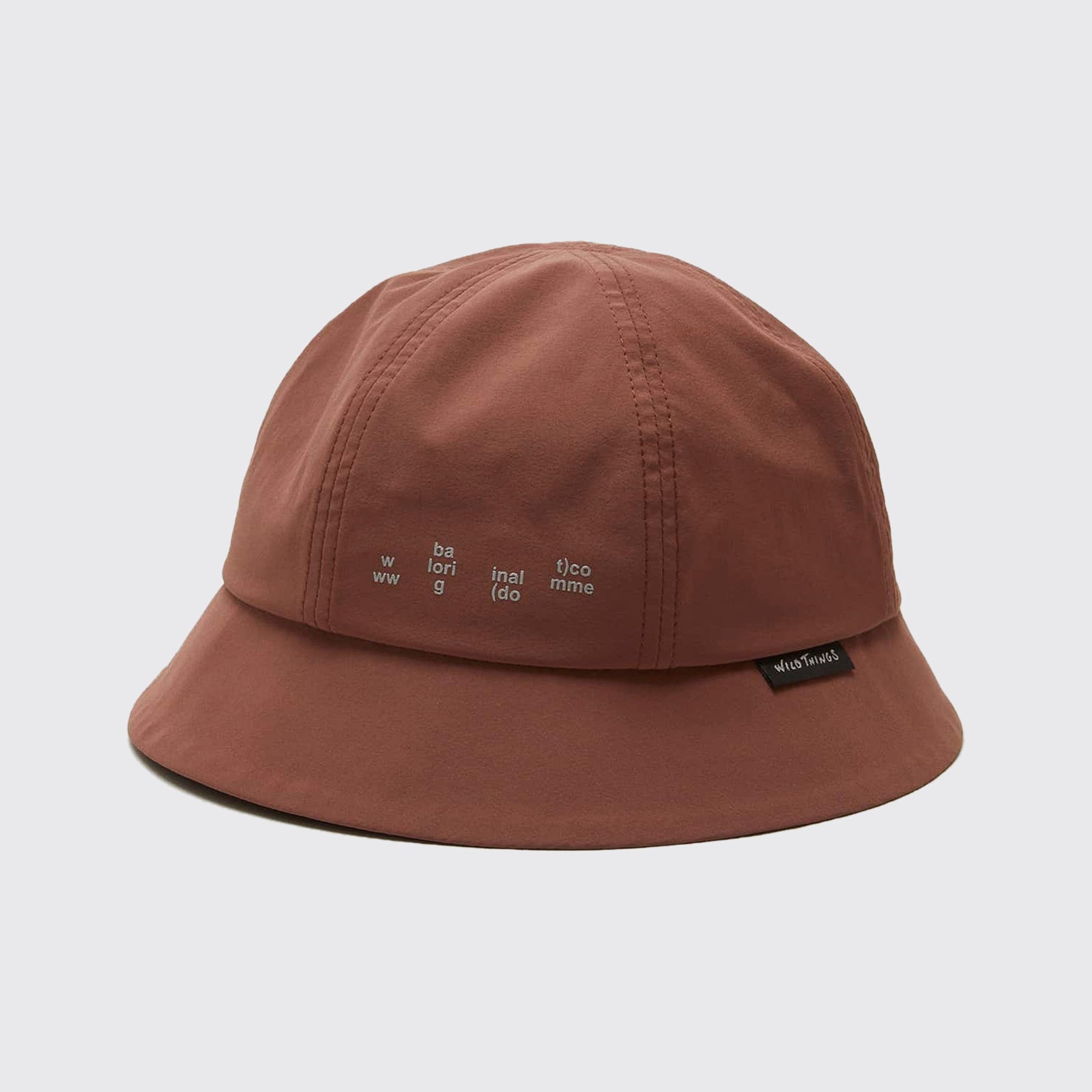 BAL/WILDTHINGS STRETCH BELL HAT (Terracotta)