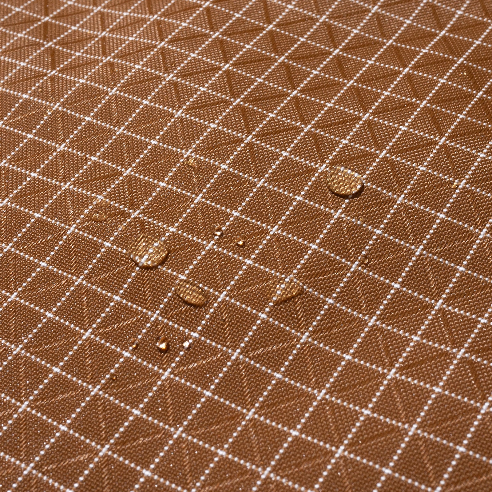TOUGH GRID MARKET TOTE (Brown)