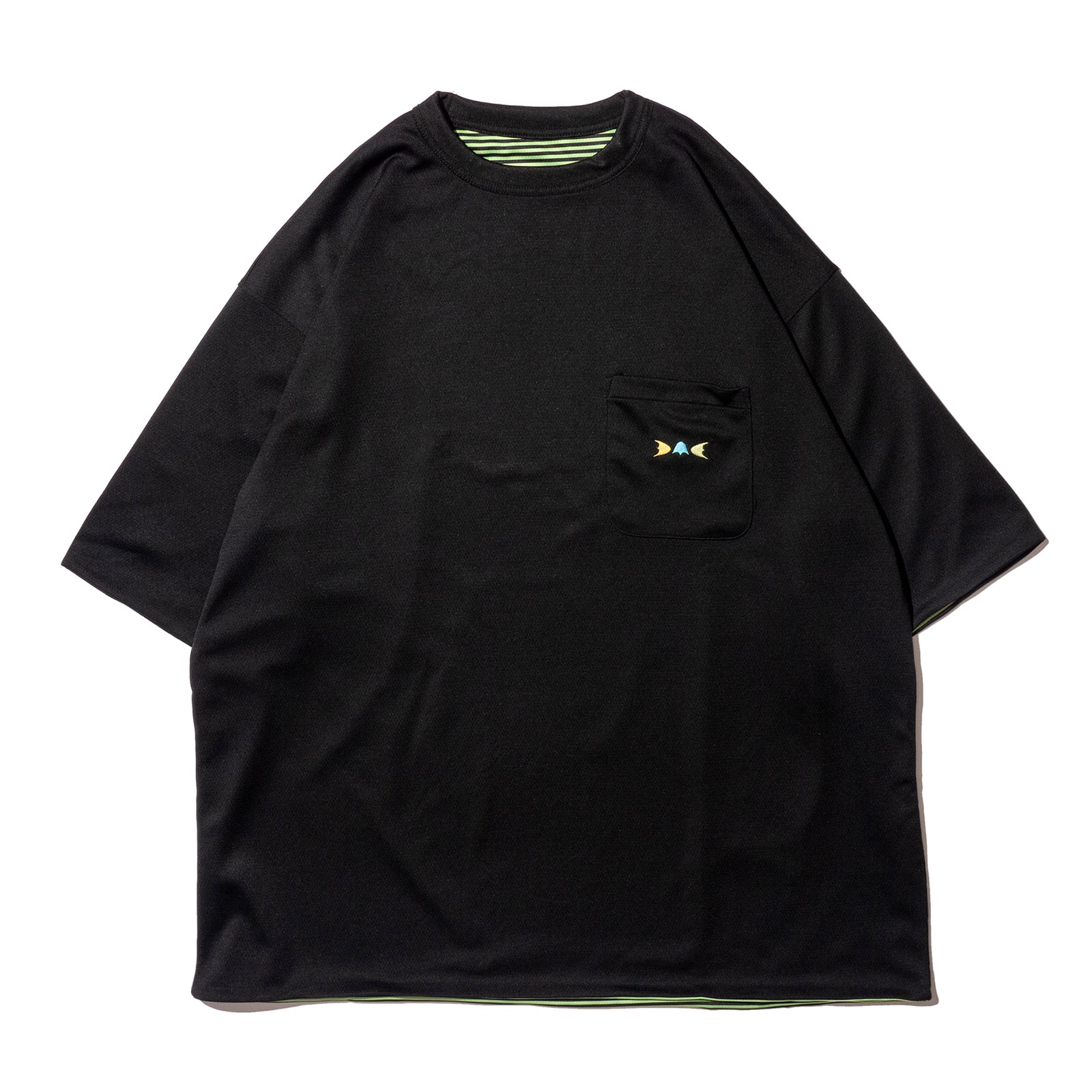 REVERSIBLE VENT TEE (Green)