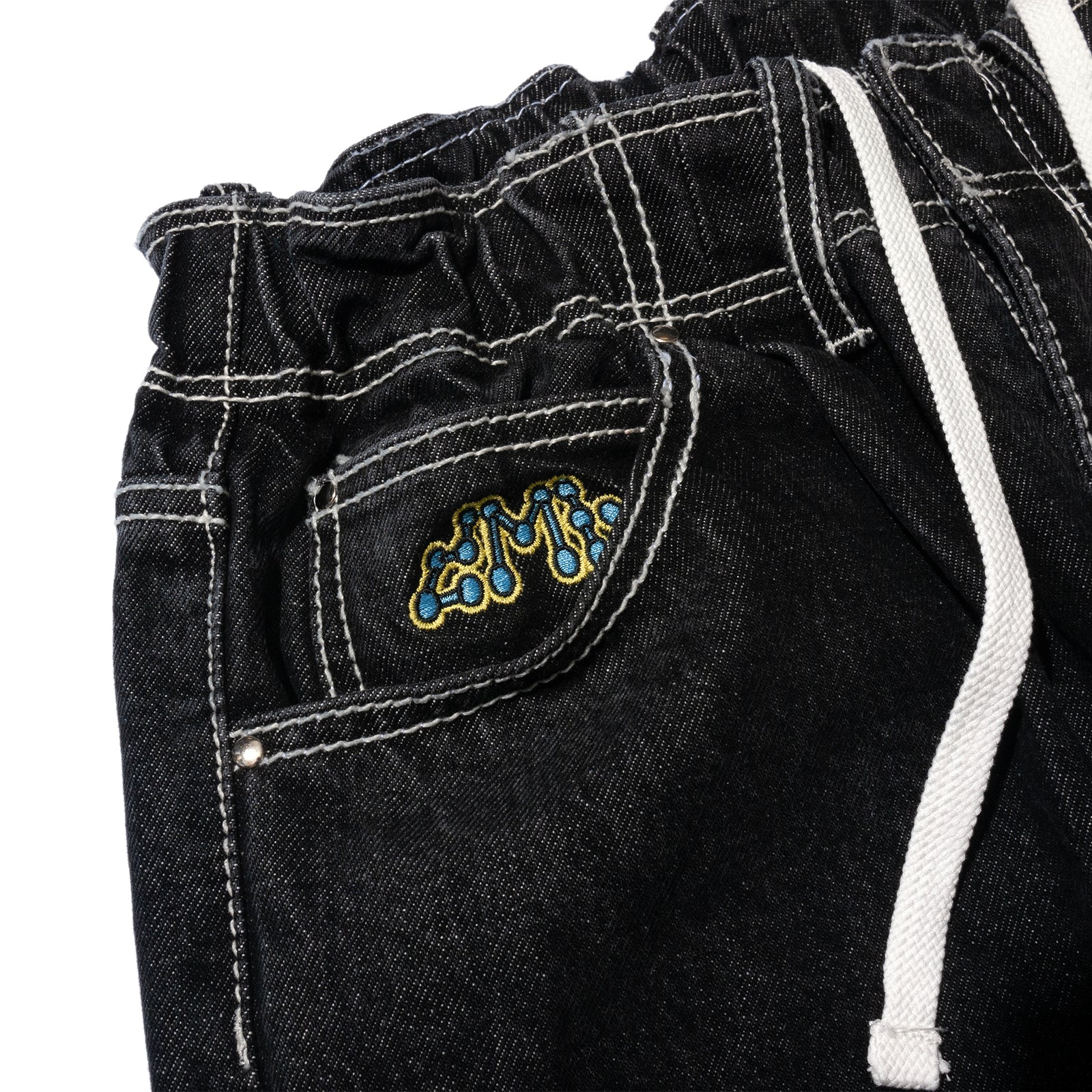 9TEEZ S.C. DENIM JEANS (Black)
