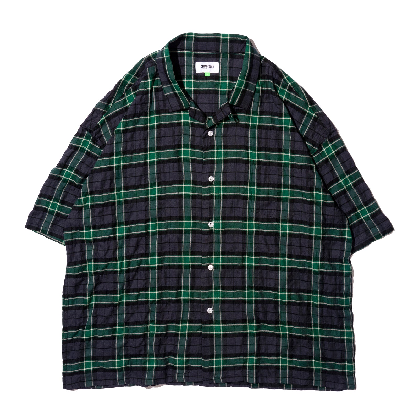 PLAID O/C SHIRT (Green)