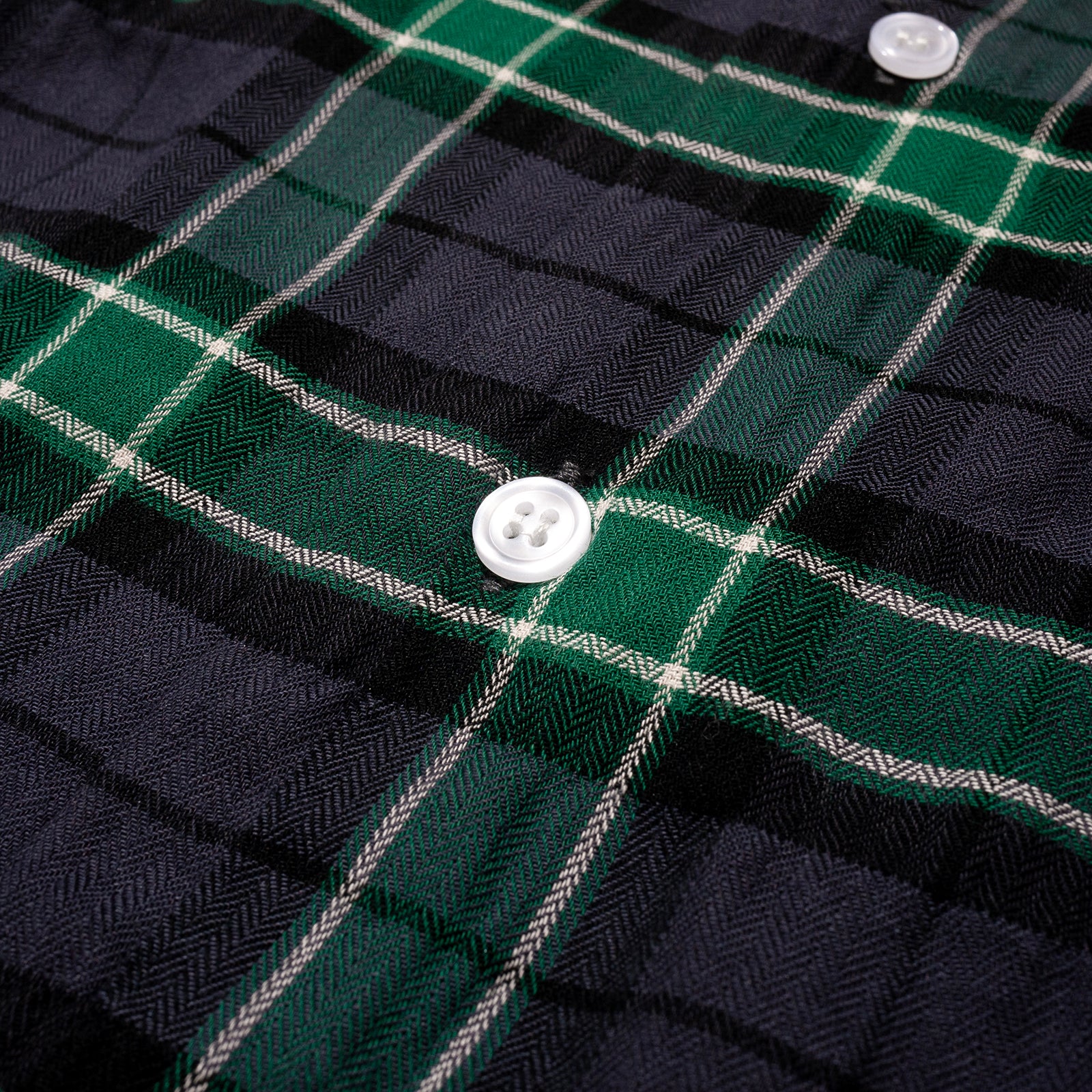 PLAID O/C SHIRT (Green)
