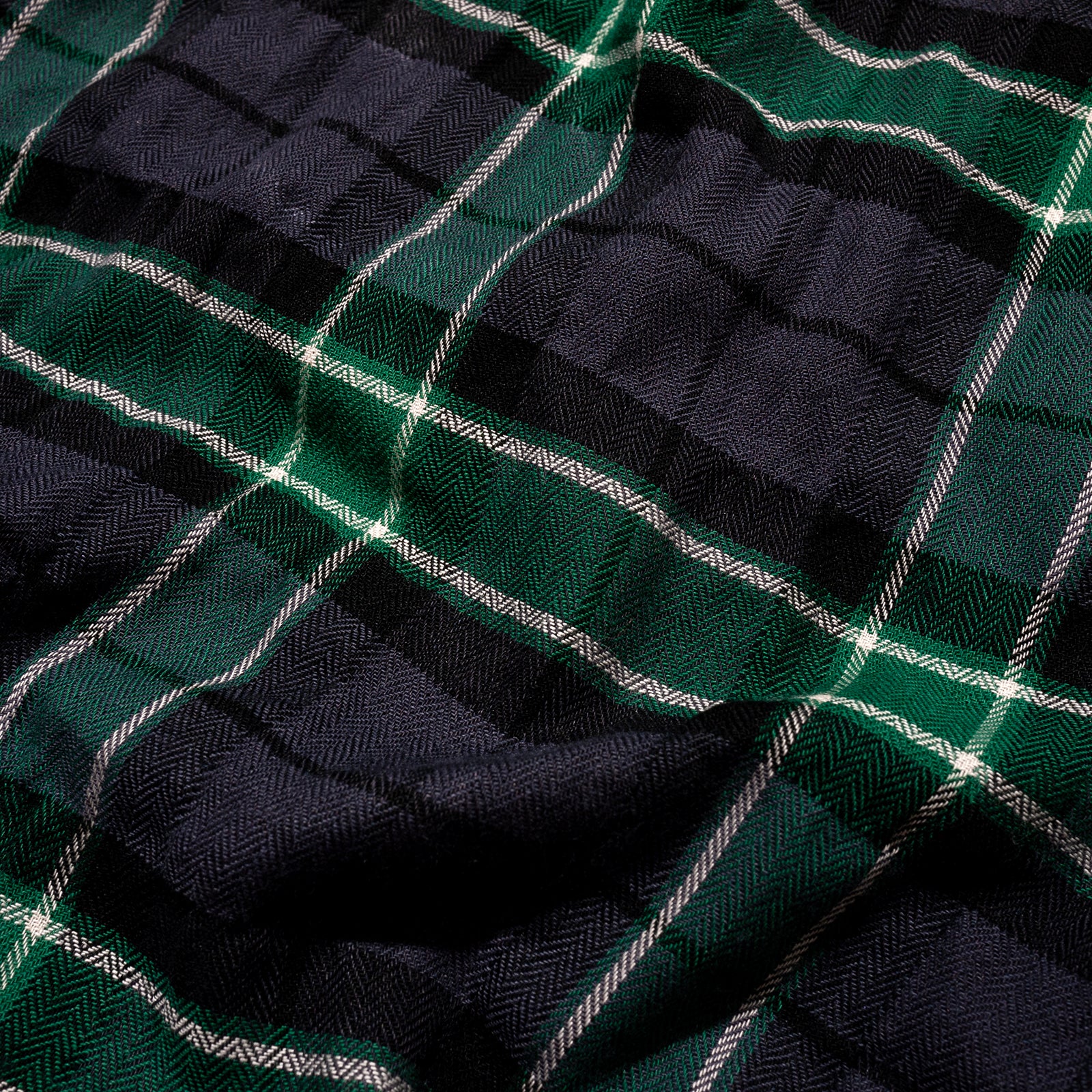 PLAID O/C SHIRT (Green)