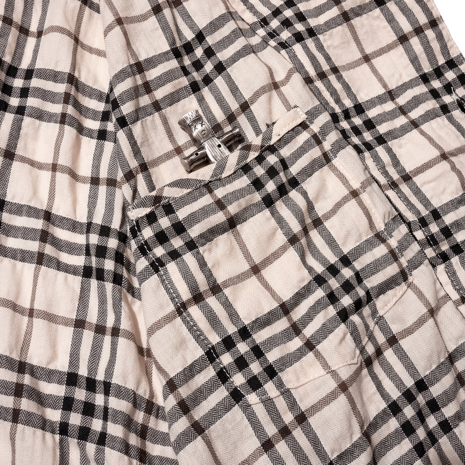 PLAID O/C SHIRT (Beige)
