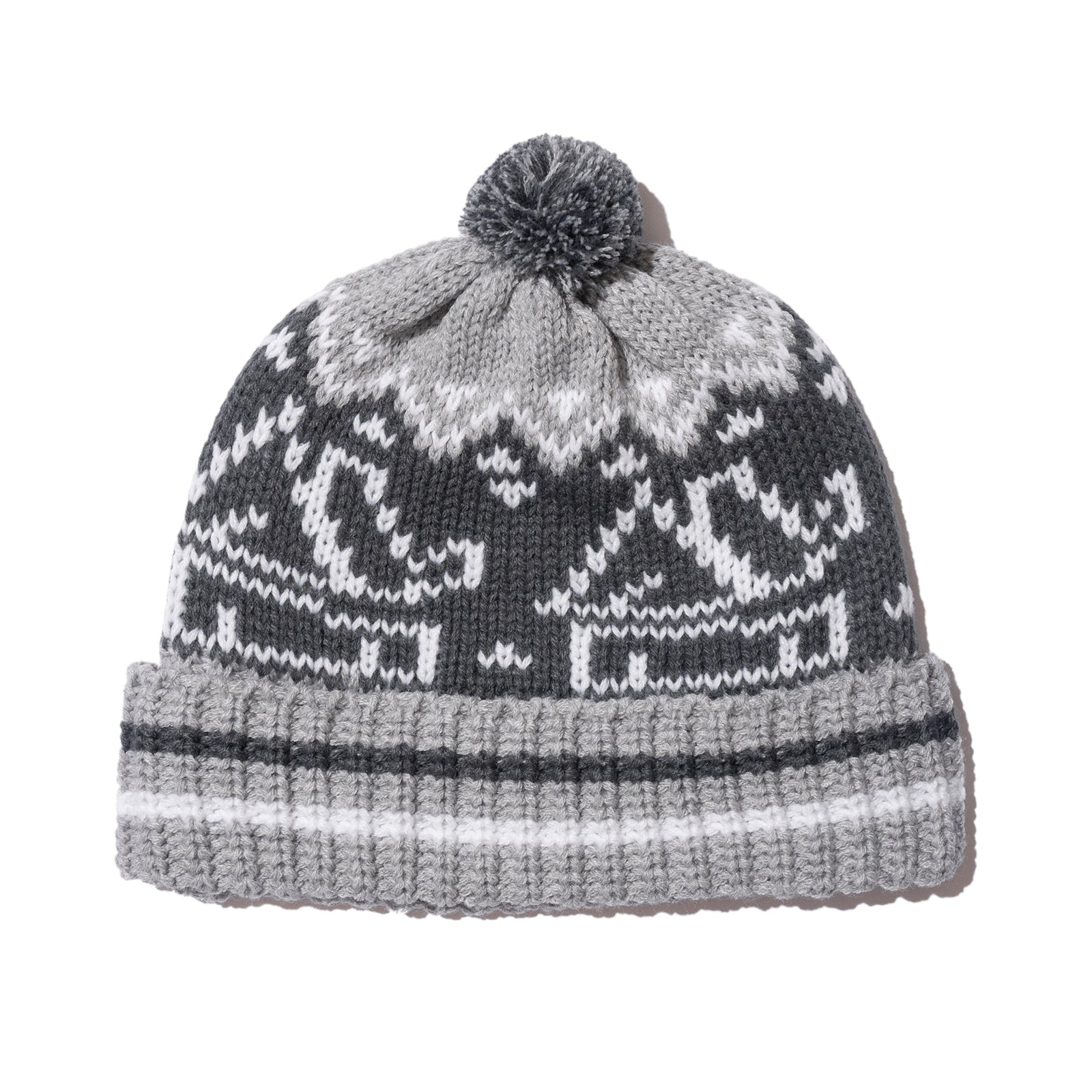 SOUVENIR POM BEANIE (L.Grey)