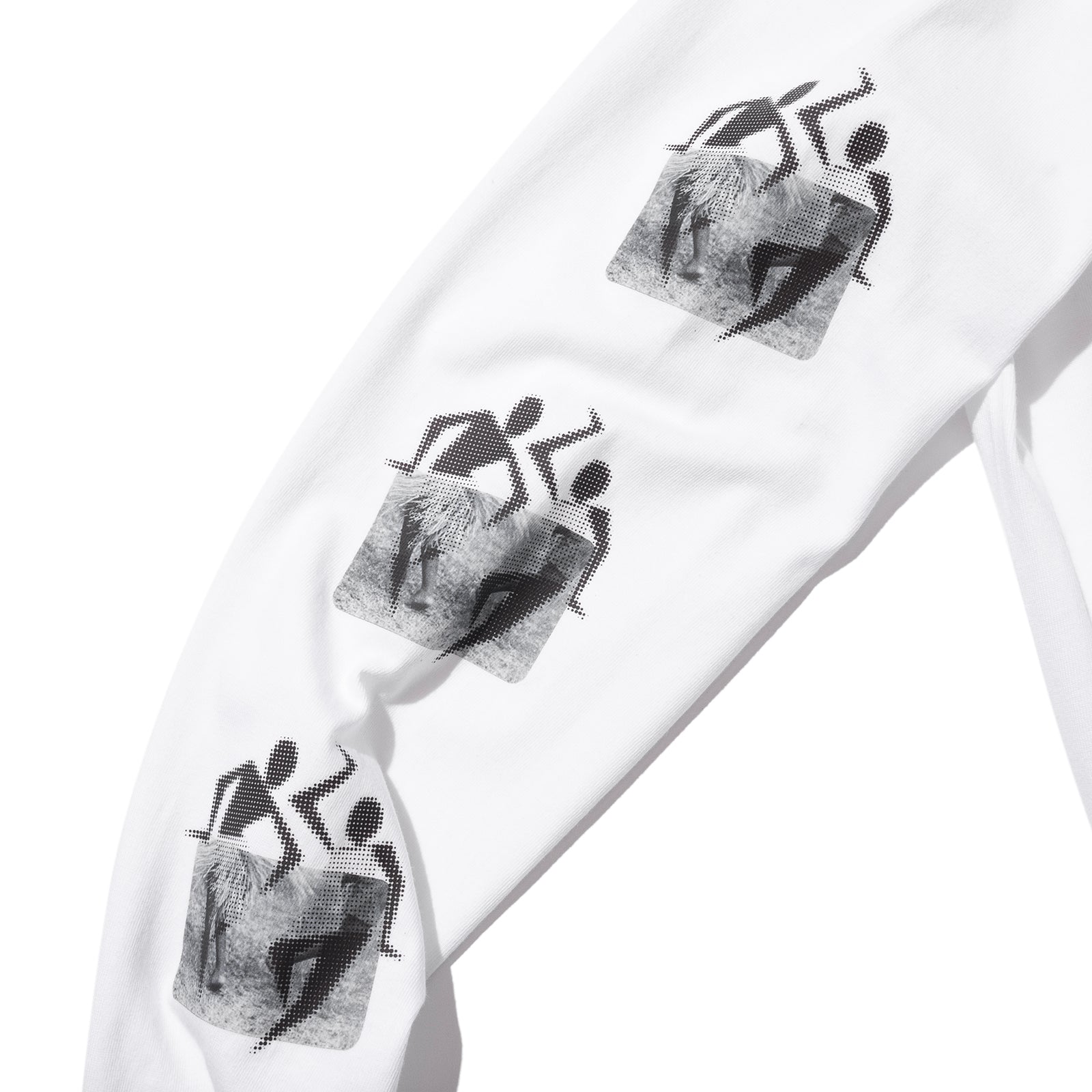 DEL GROOVE L/S TEE (White)