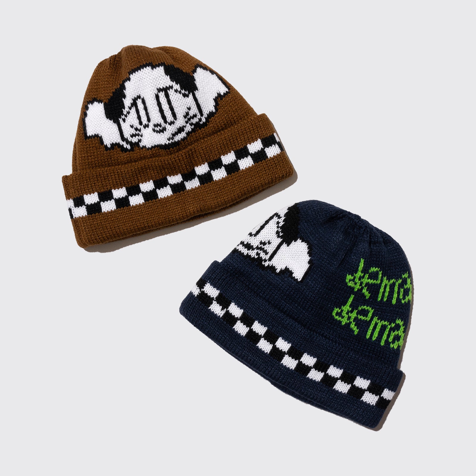 I MISS YOU DOGGIE BEANIE (Brown)