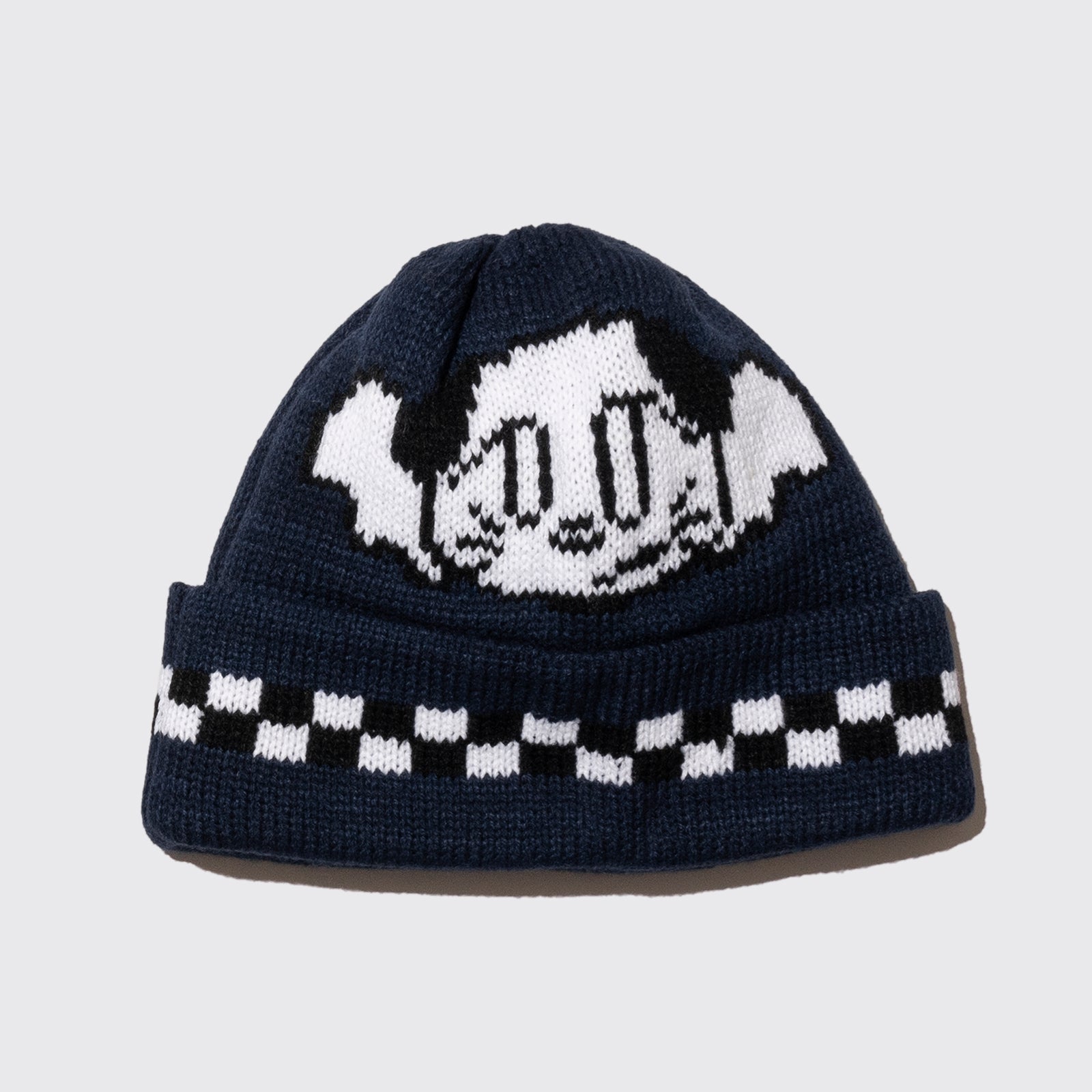 I MISS YOU DOGGIE BEANIE (Navy)