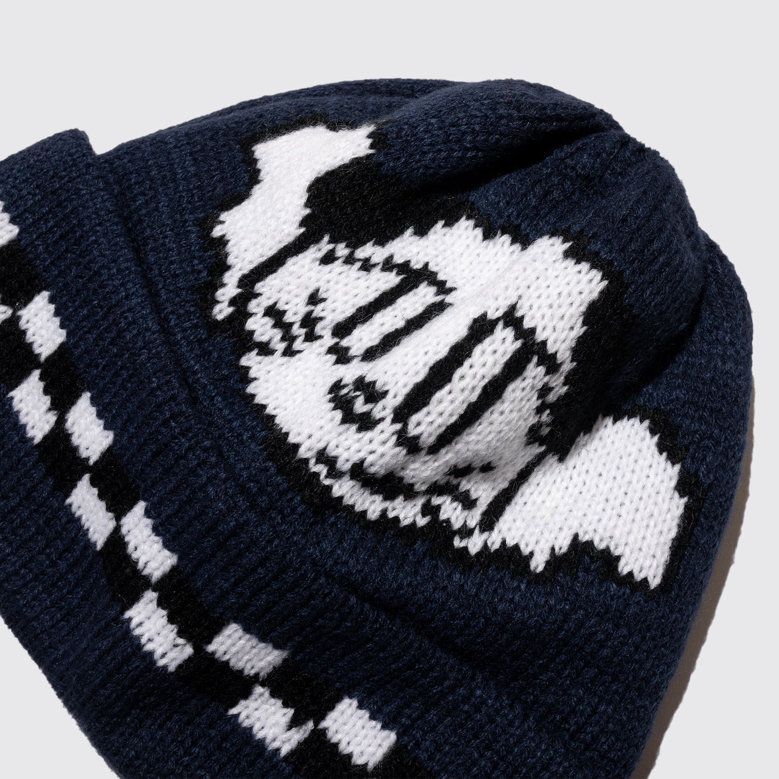 I MISS YOU DOGGIE BEANIE (Navy)