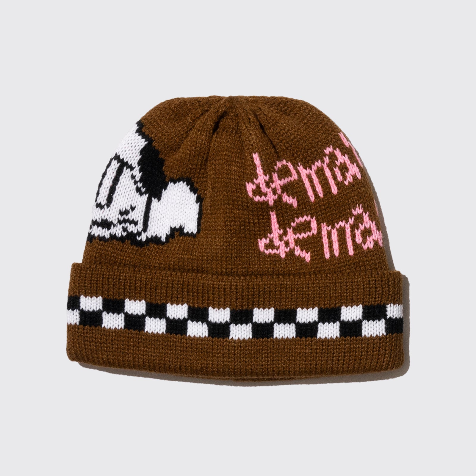 I MISS YOU DOGGIE BEANIE (Brown)