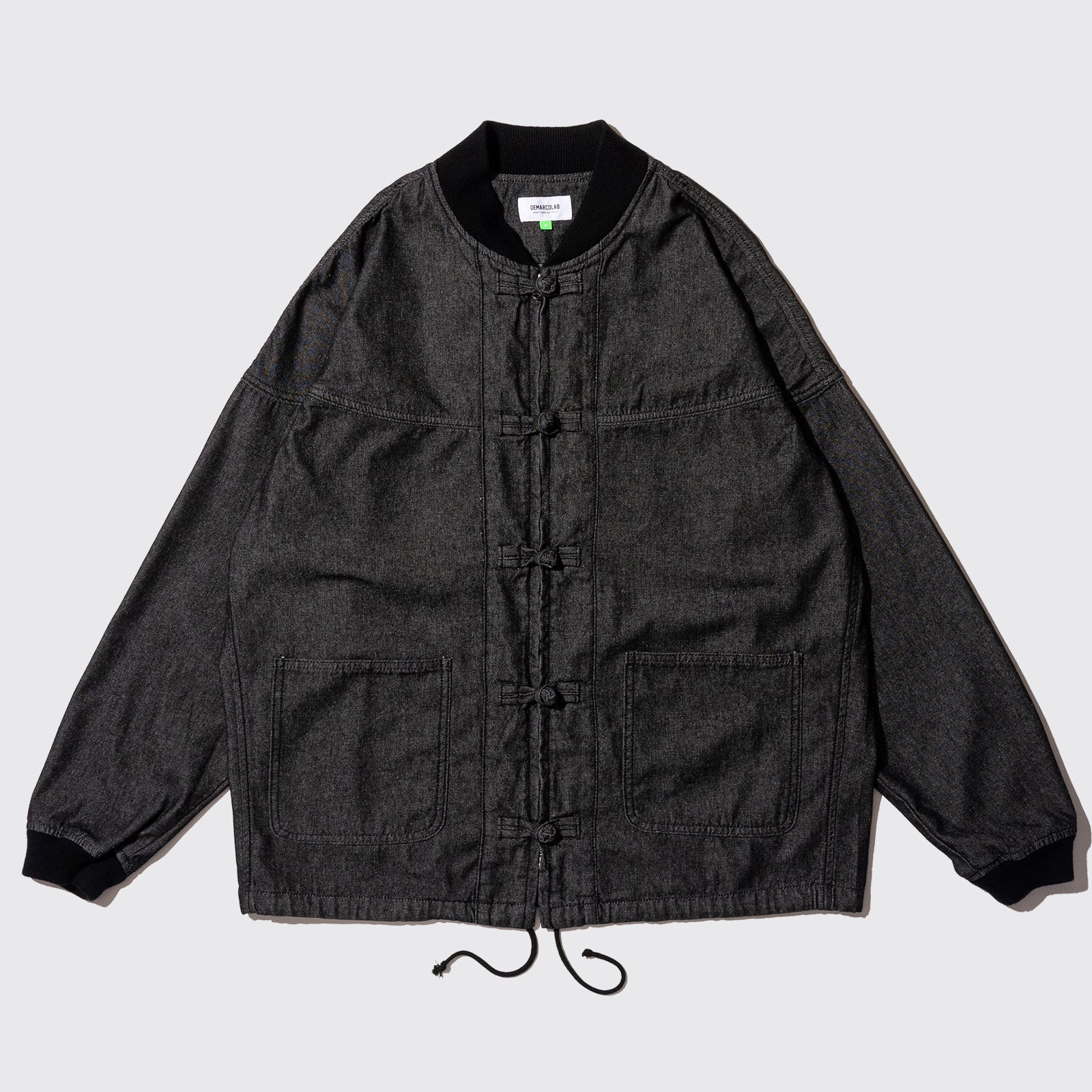 CHIN ZZ DENIM JKT (Black)