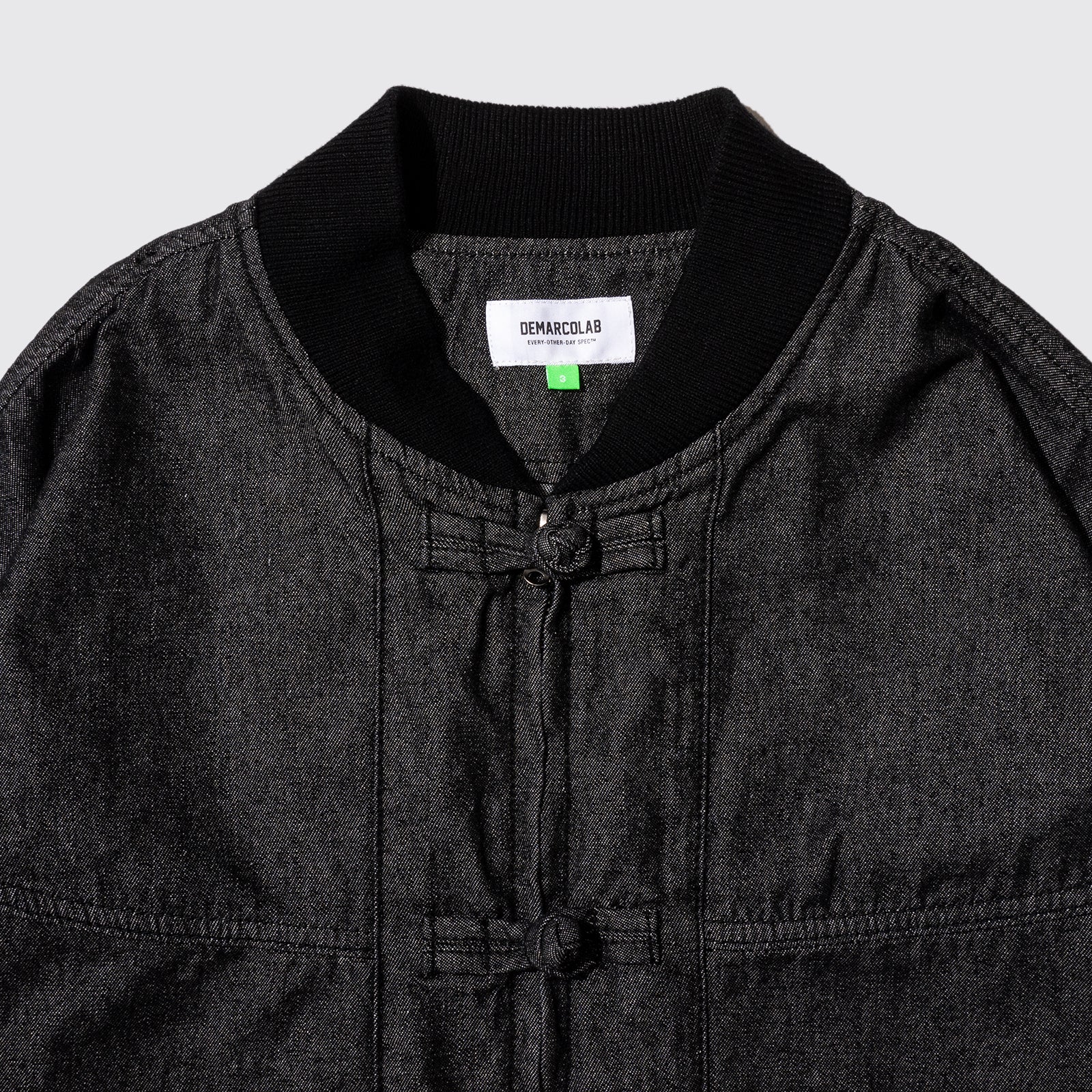 CHIN ZZ DENIM JKT (Black)