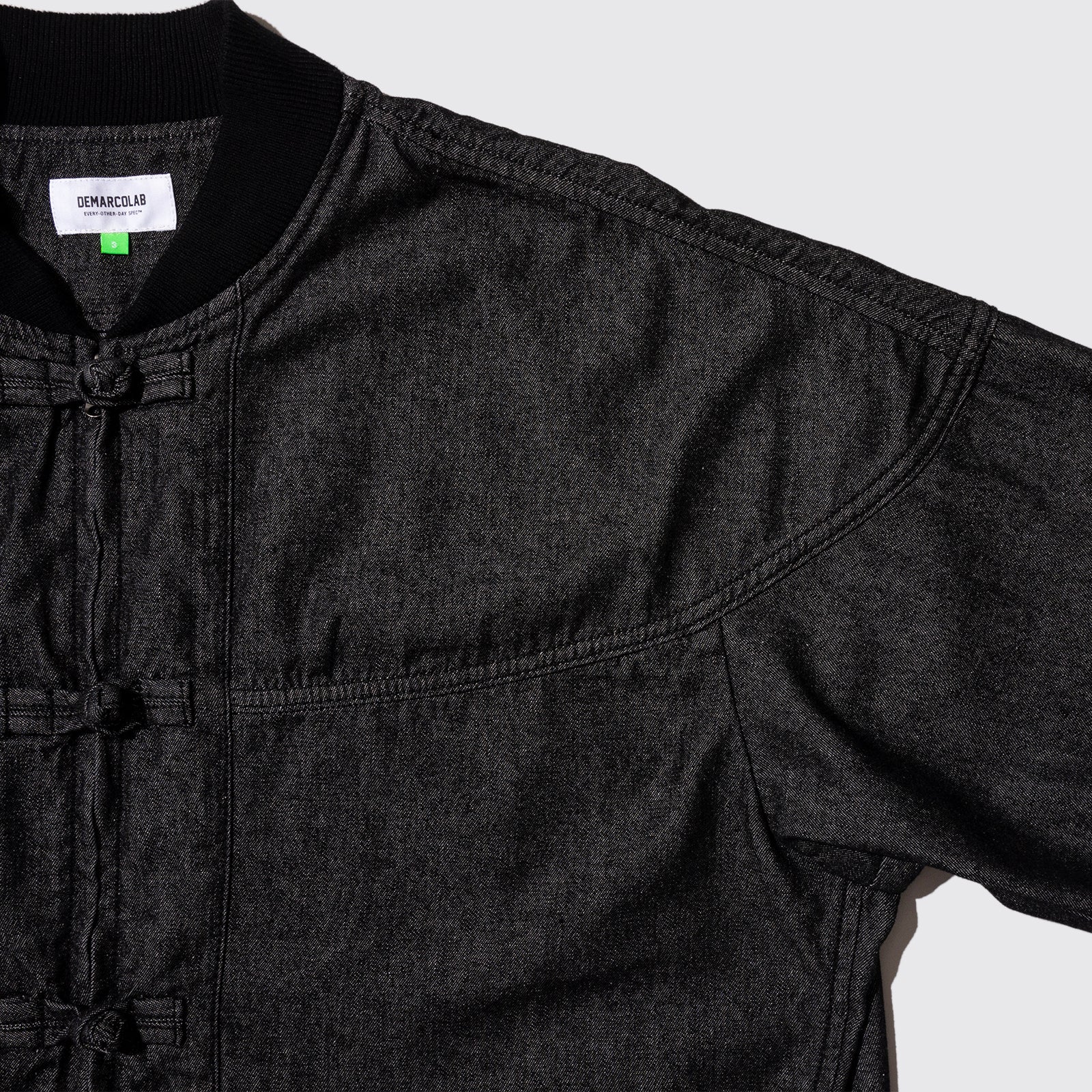 CHIN ZZ DENIM JKT (Black)