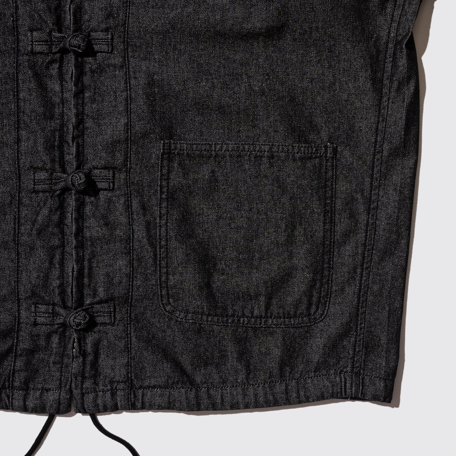 CHIN ZZ DENIM JKT (Black)