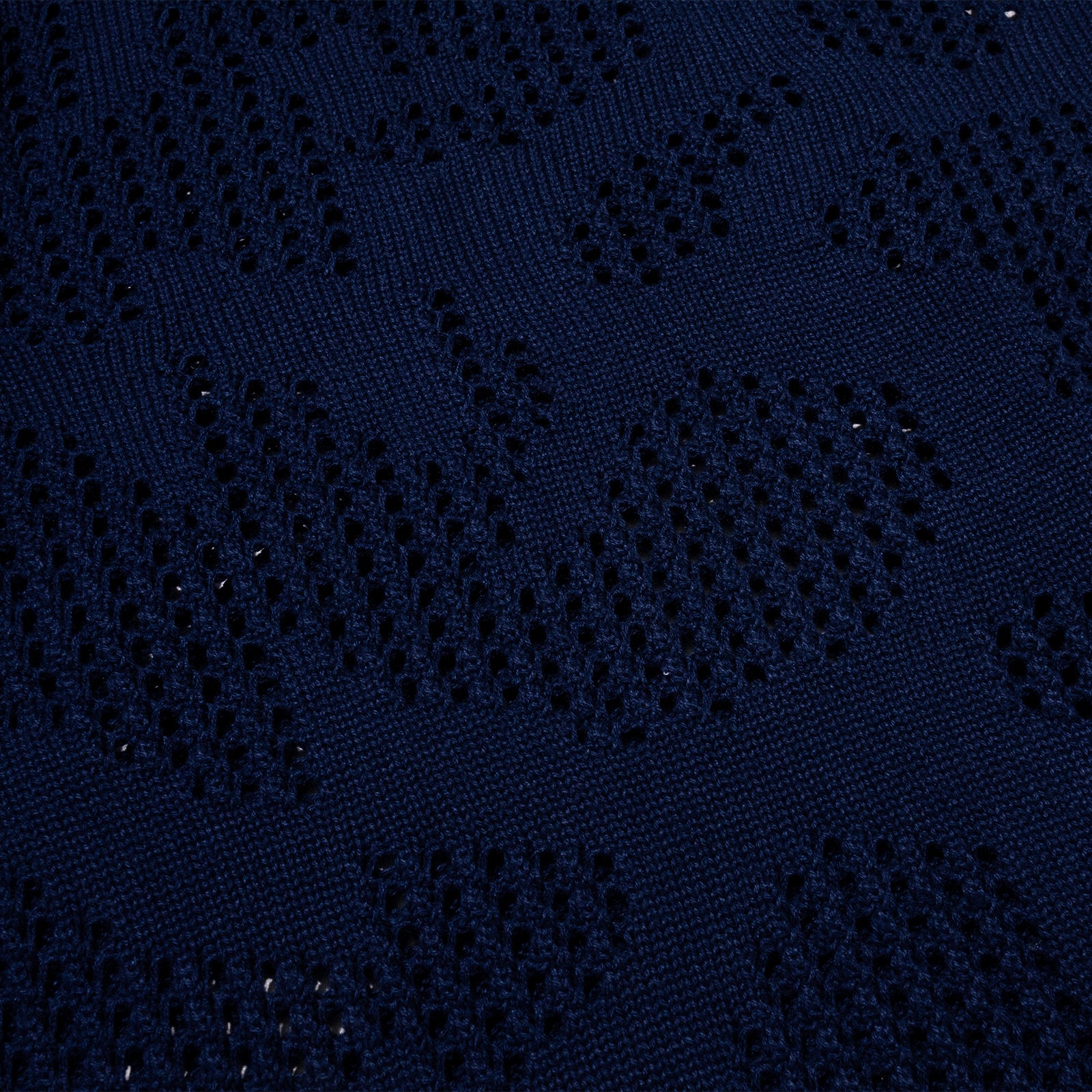 CAMO VENT KNIT CARDIGAN (Navy)