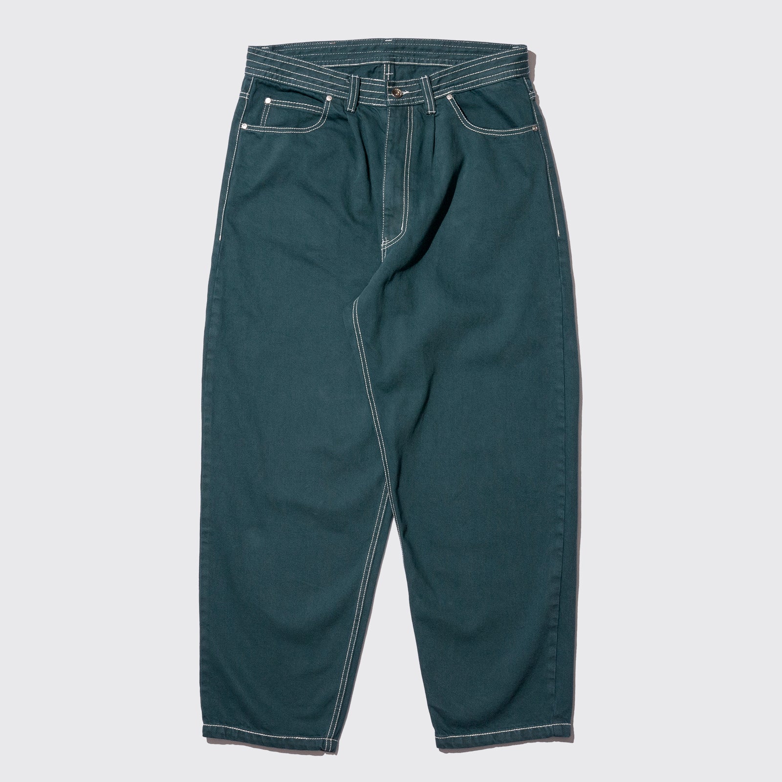 SILVER DUB O/D DENIM JEANS (Pine)