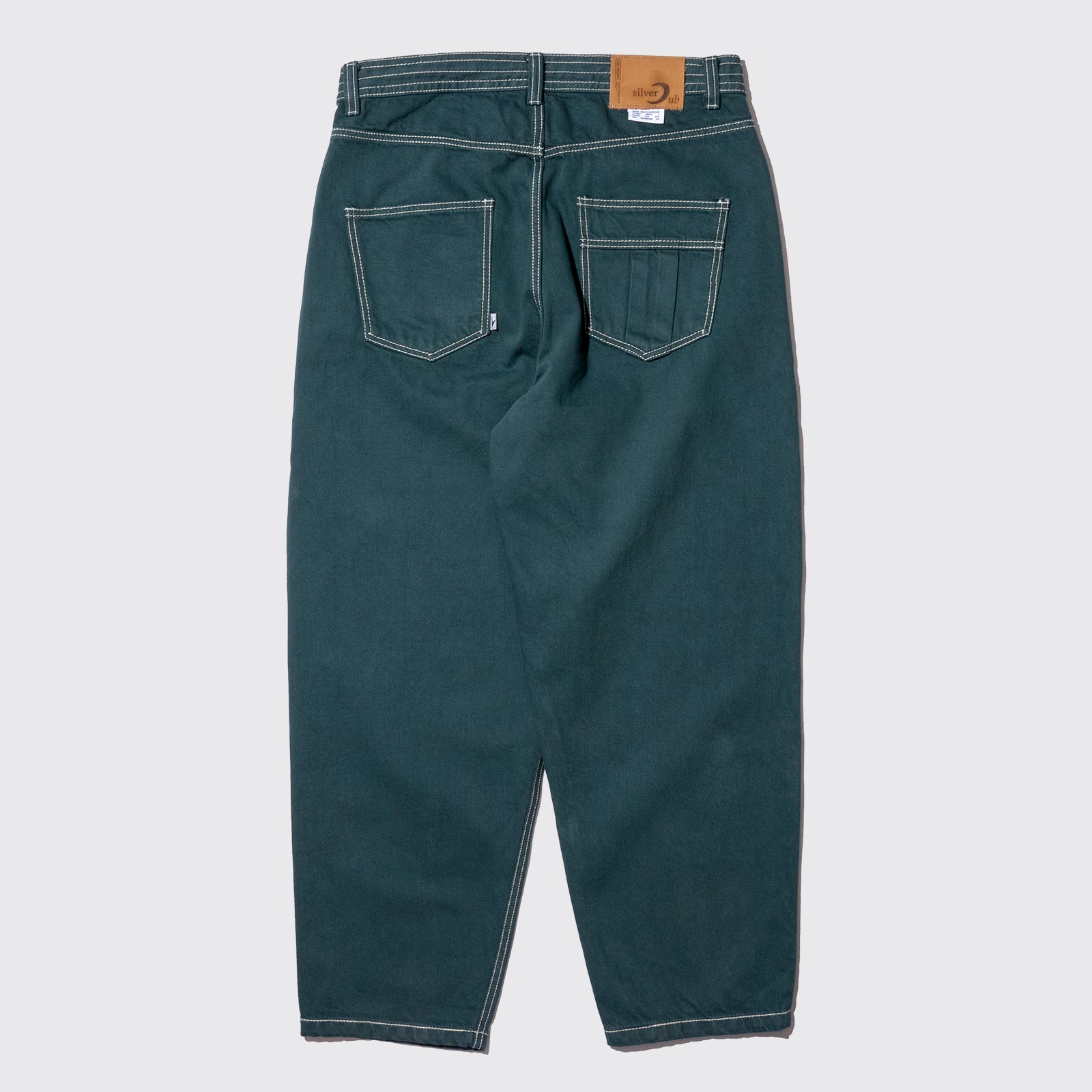 SILVER DUB O/D DENIM JEANS (Pine)