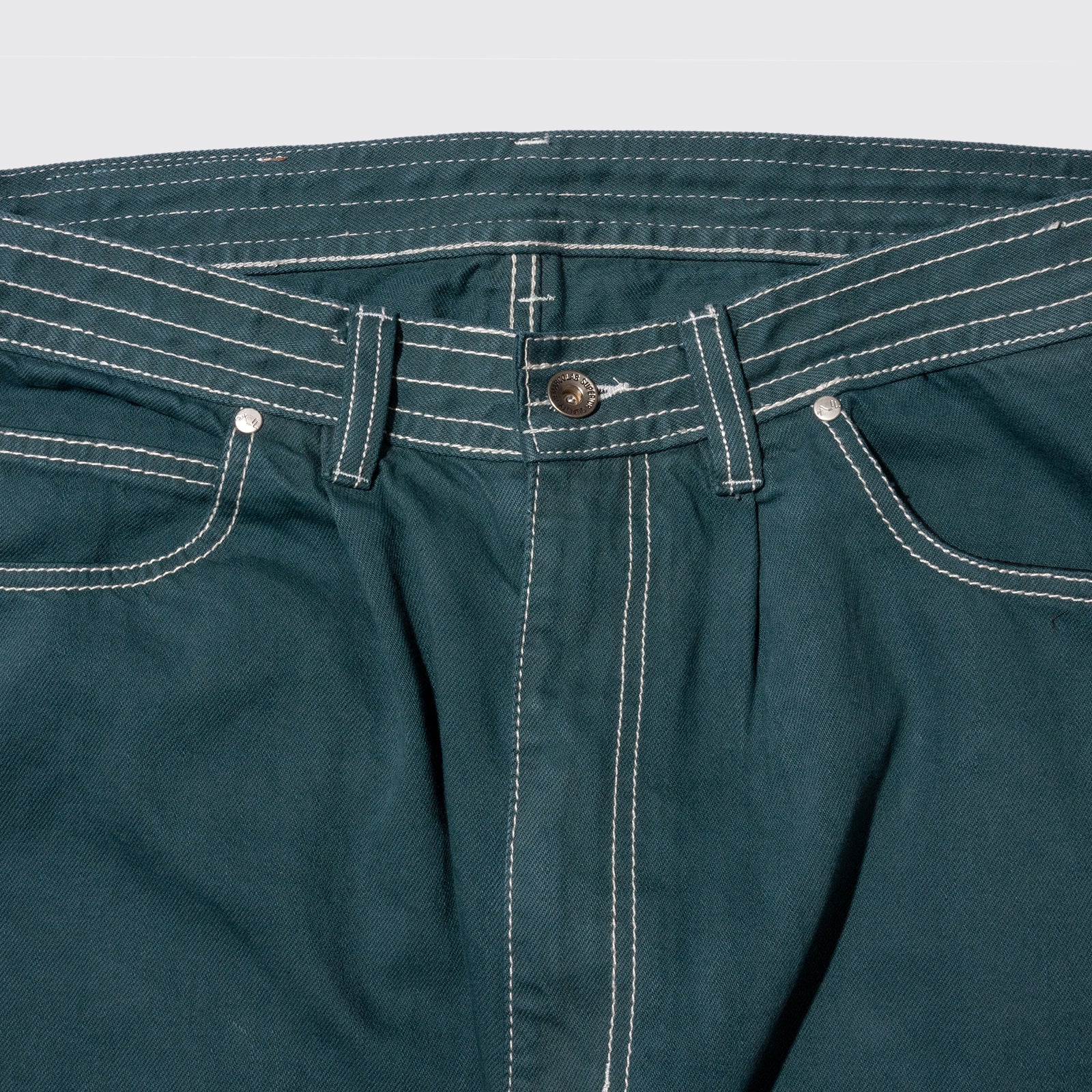 SILVER DUB O/D DENIM JEANS (Pine)