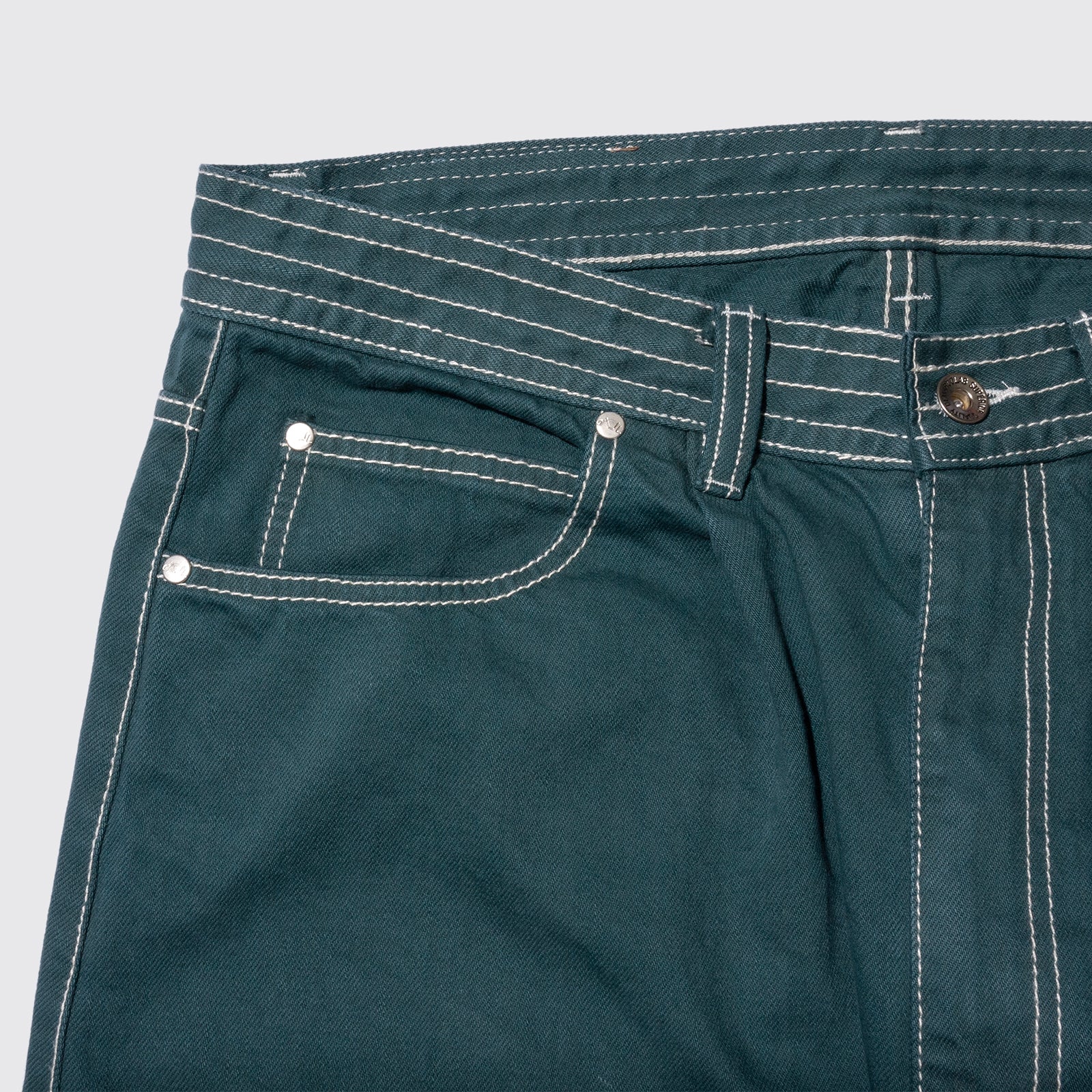 SILVER DUB O/D DENIM JEANS (Pine)