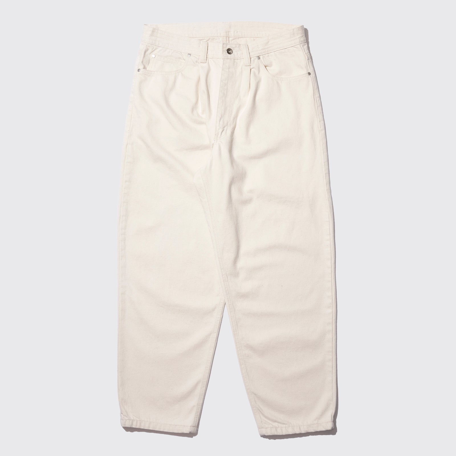 SILVER DUB O/D DENIM JEANS (Ivory)