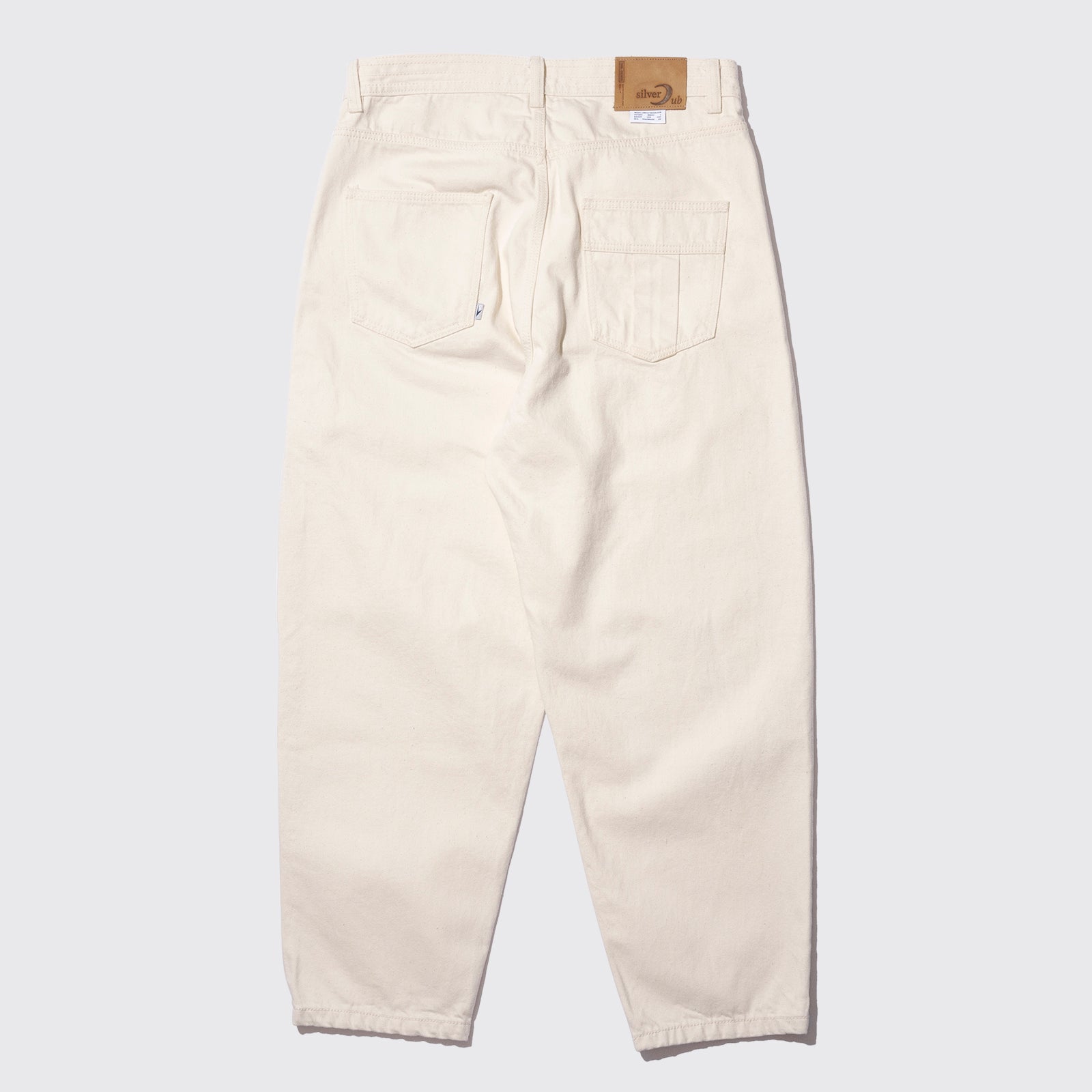 SILVER DUB O/D DENIM JEANS (Ivory)