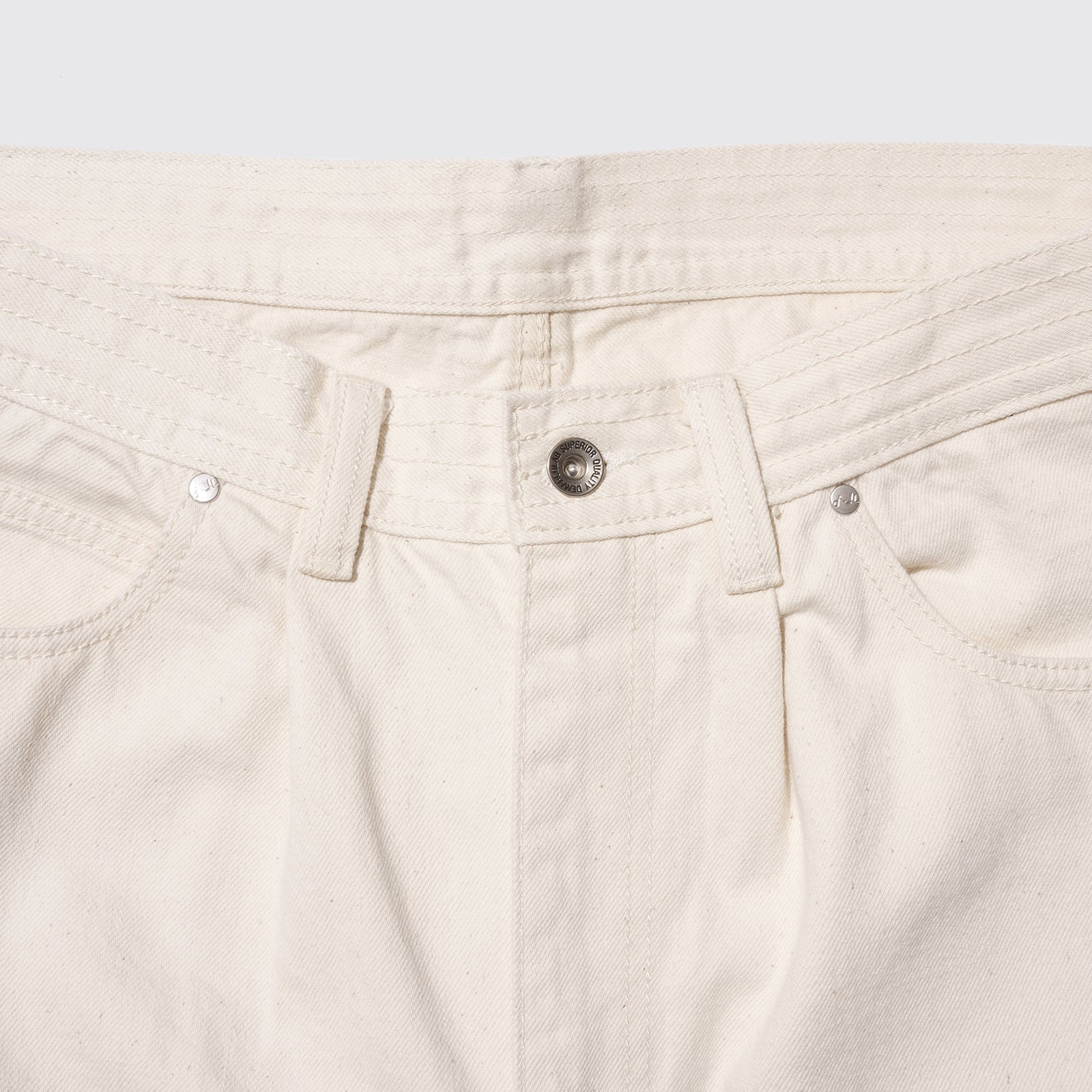 SILVER DUB O/D DENIM JEANS (Ivory)