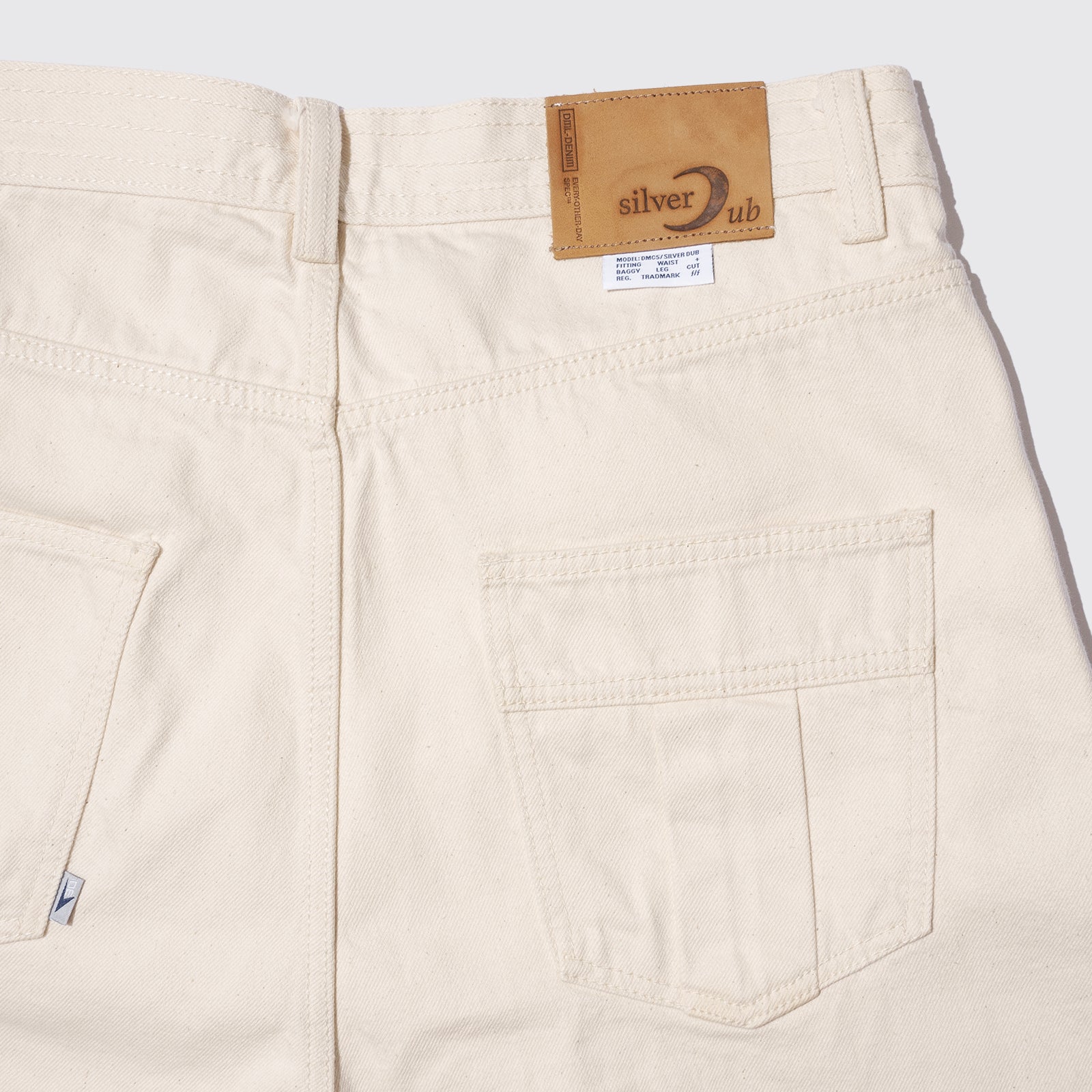 SILVER DUB O/D DENIM JEANS (Ivory)