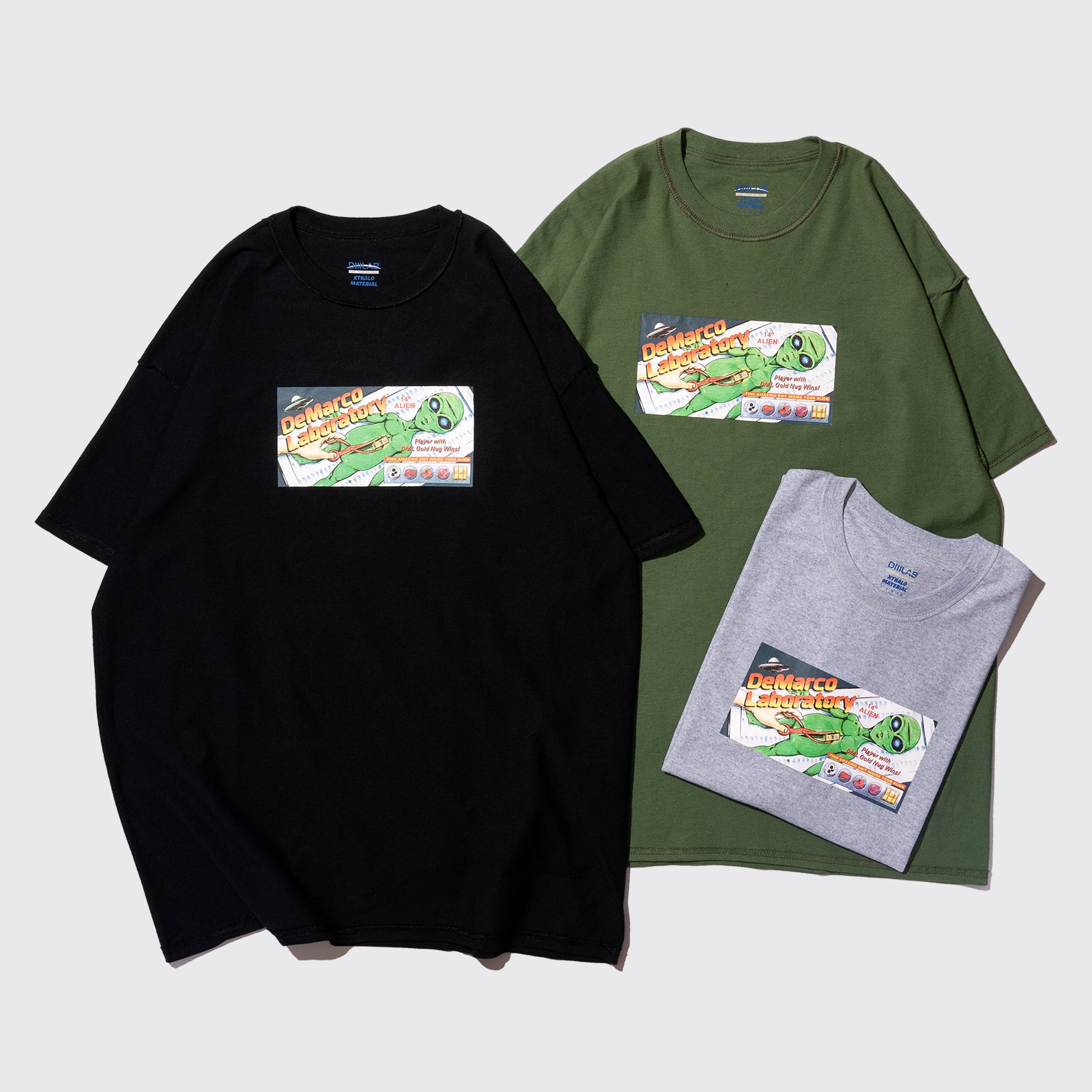 ALIEN ANATOMY REV. TEE (H.Grey)