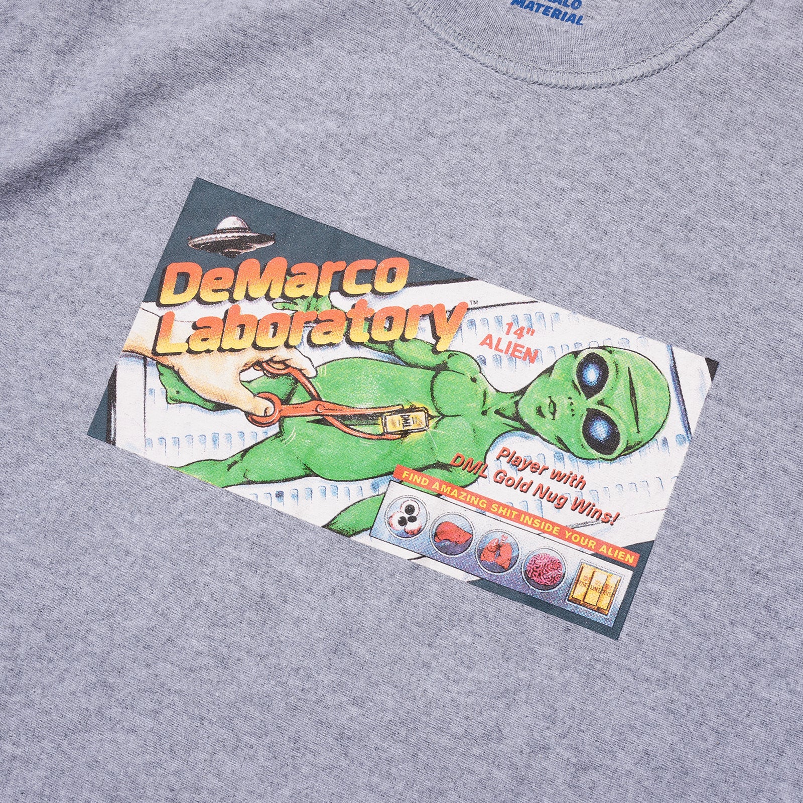 ALIEN ANATOMY REV. TEE (H.Grey)