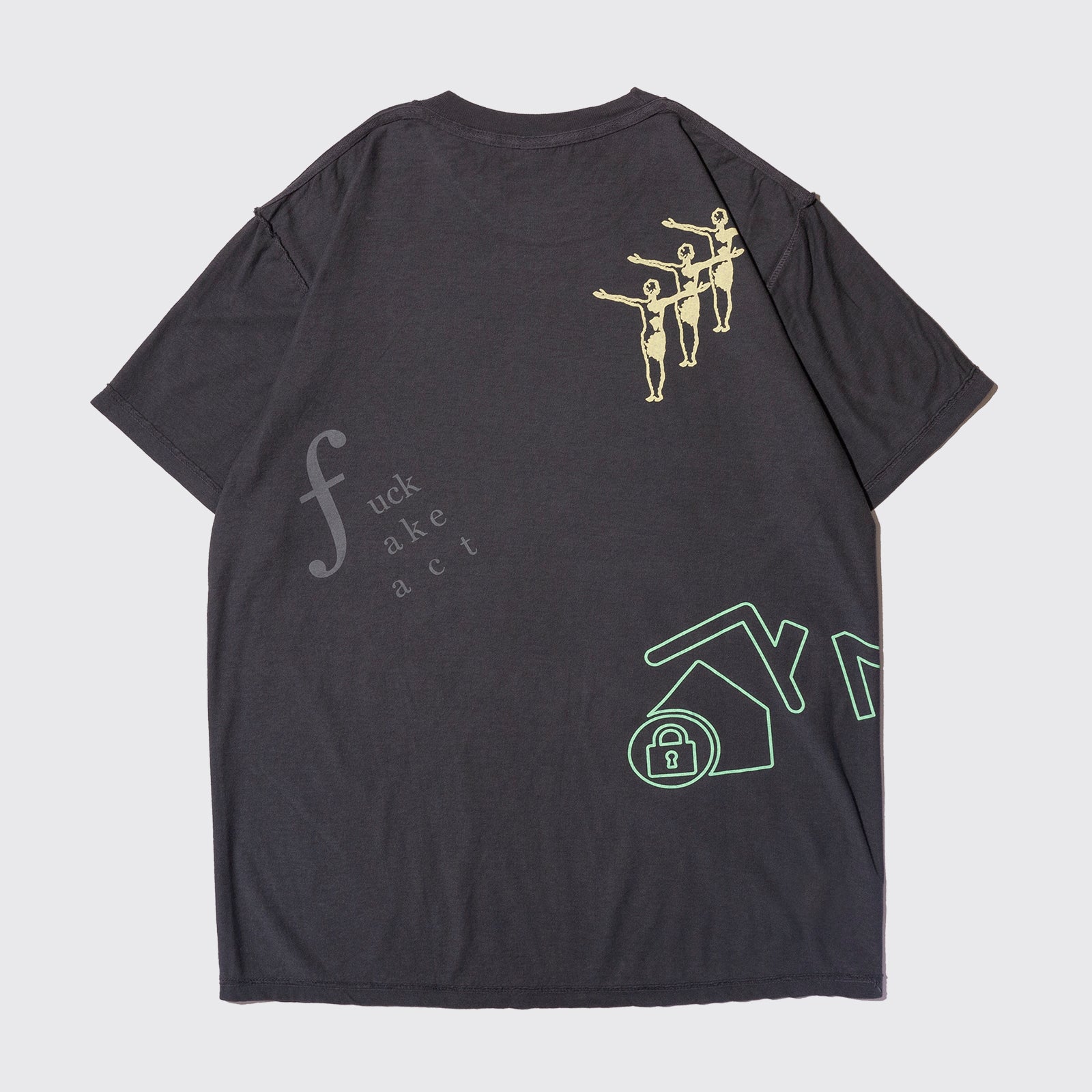 F.F.F. REV. TEE (Stone)