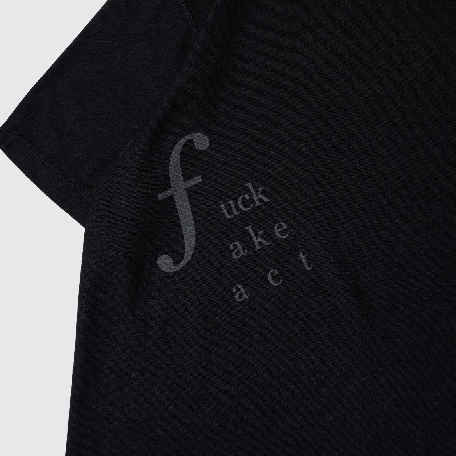 F.F.F. REV. TEE (Black)