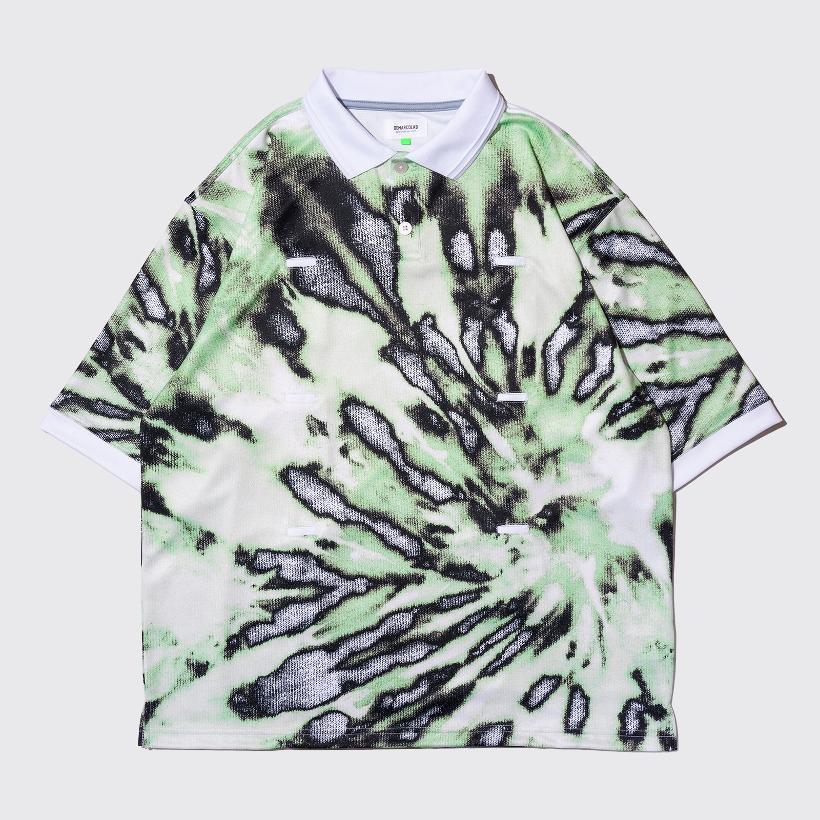 PS-DYE KUN S/S POLO (Lime)