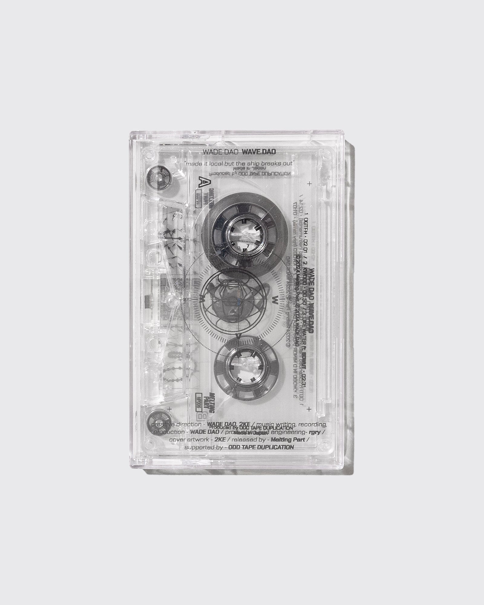 WADE DAO - WAVE.DAO [ Cassette Tape ]
