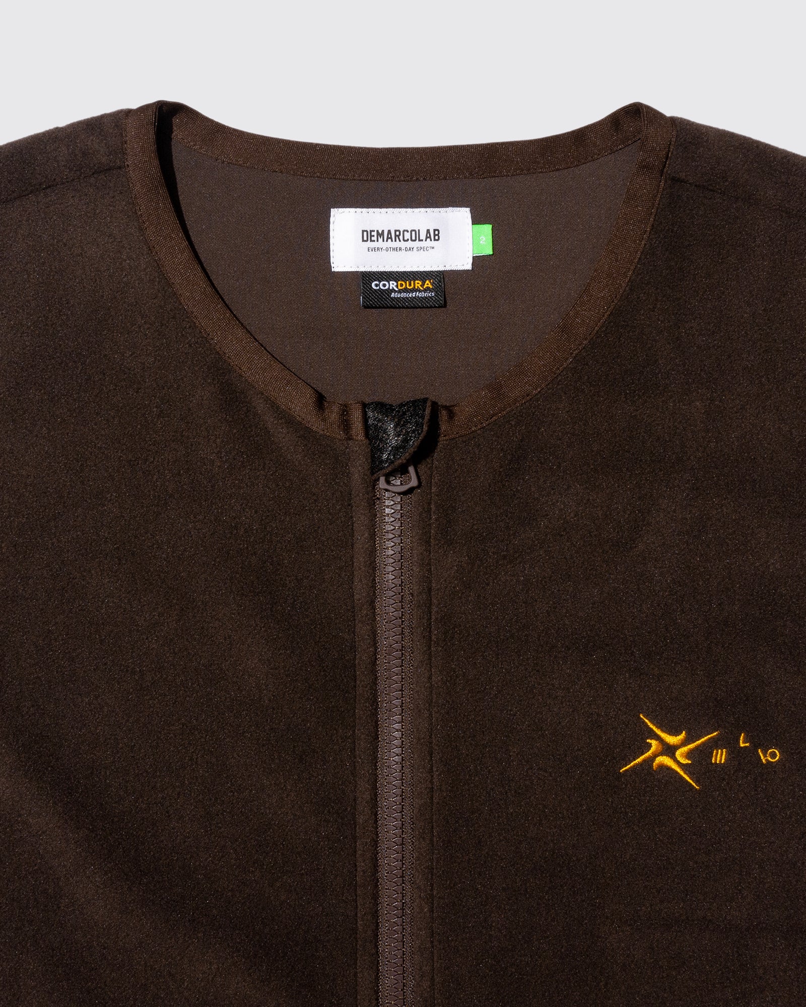 CORDURA® FLEECE R/C VEST (Brown)