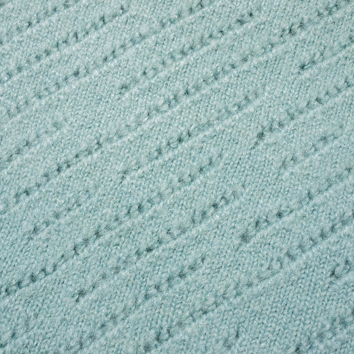 SLASH VENT KNIT CARDIGAN (Turquoise)