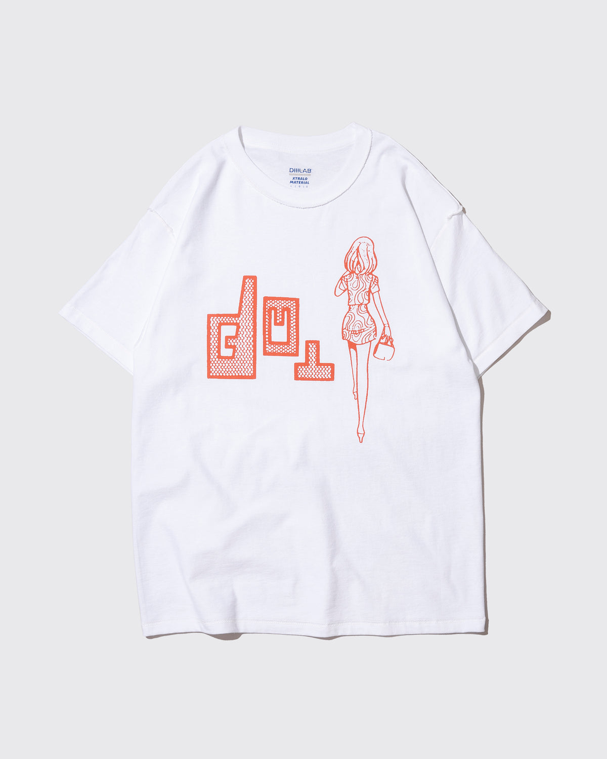 Service Bal NINGEN REV. TEE (White) – TRADINGS™