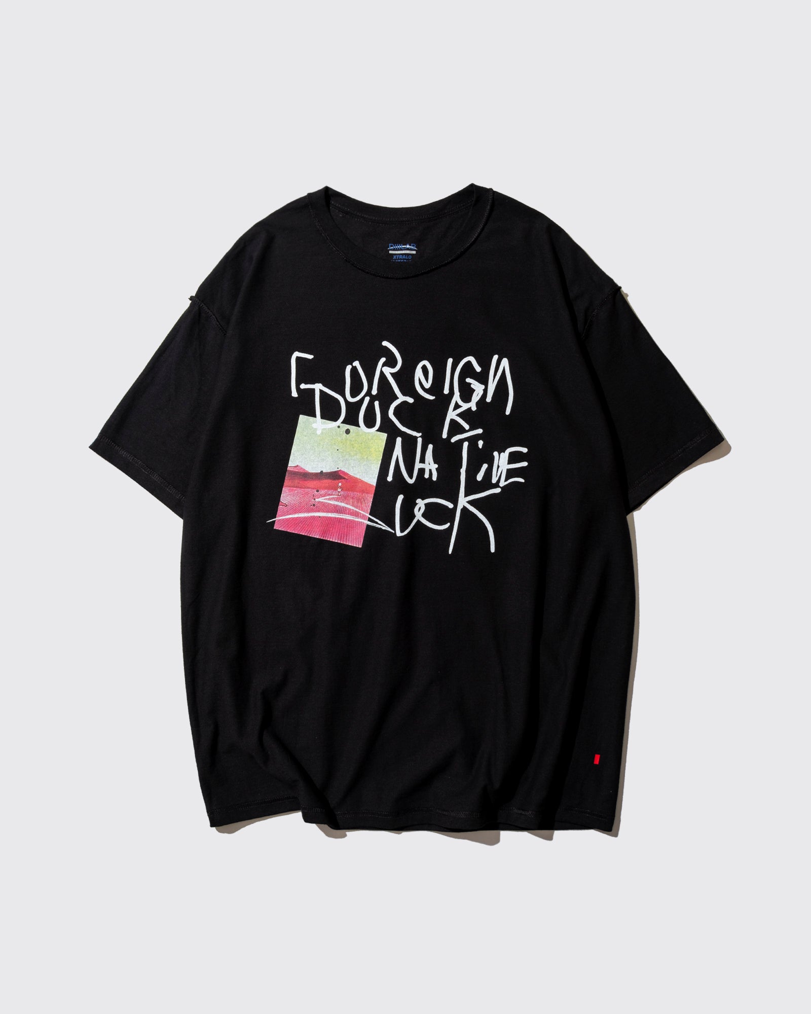 FOREIGN DUCK REV. TEE (Black)