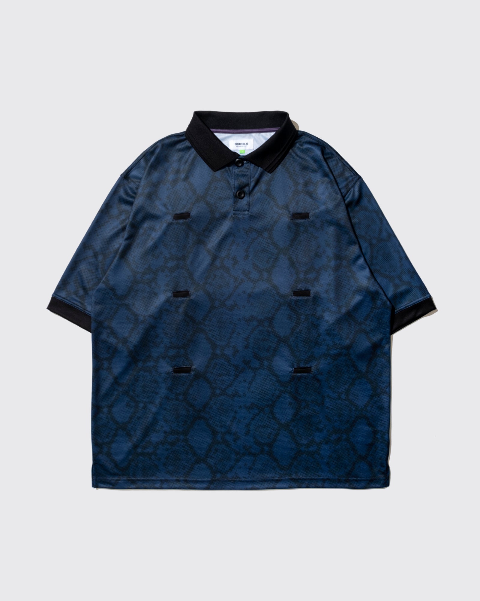 PYTHON KUN S/S POLO (Navy)