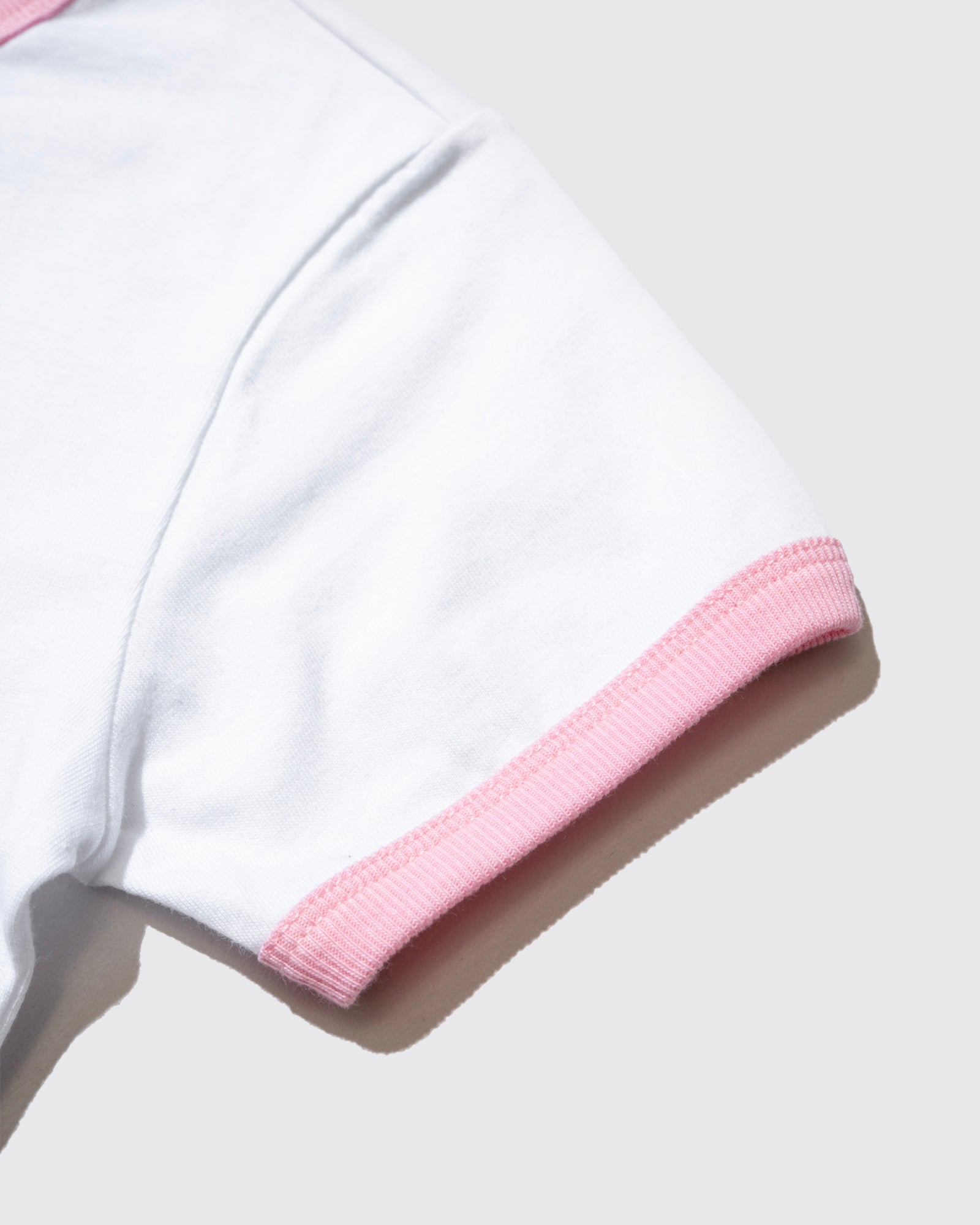 HAPPY MINI RINGER TEE (White)