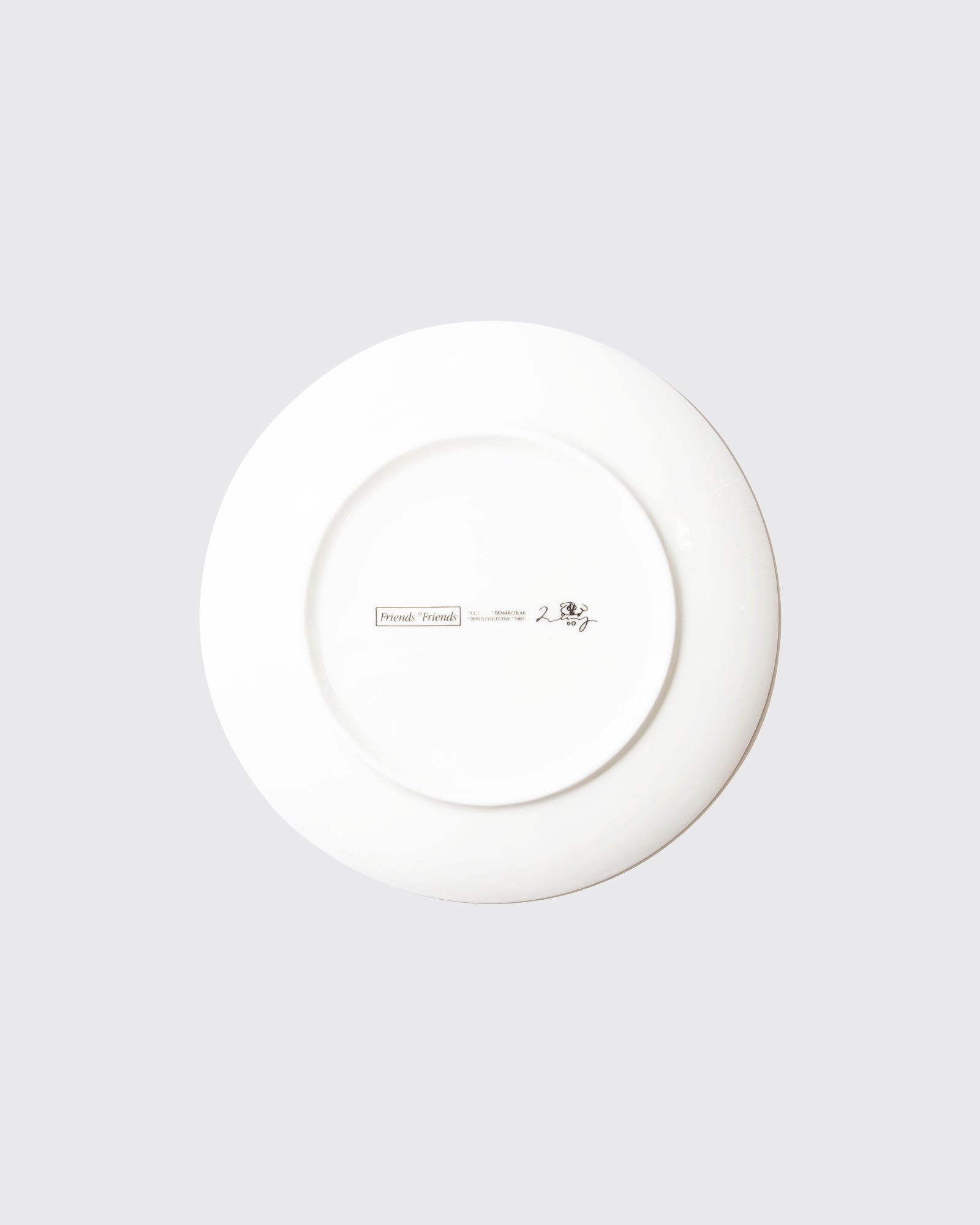 HAPPY CERAMIC PLATE