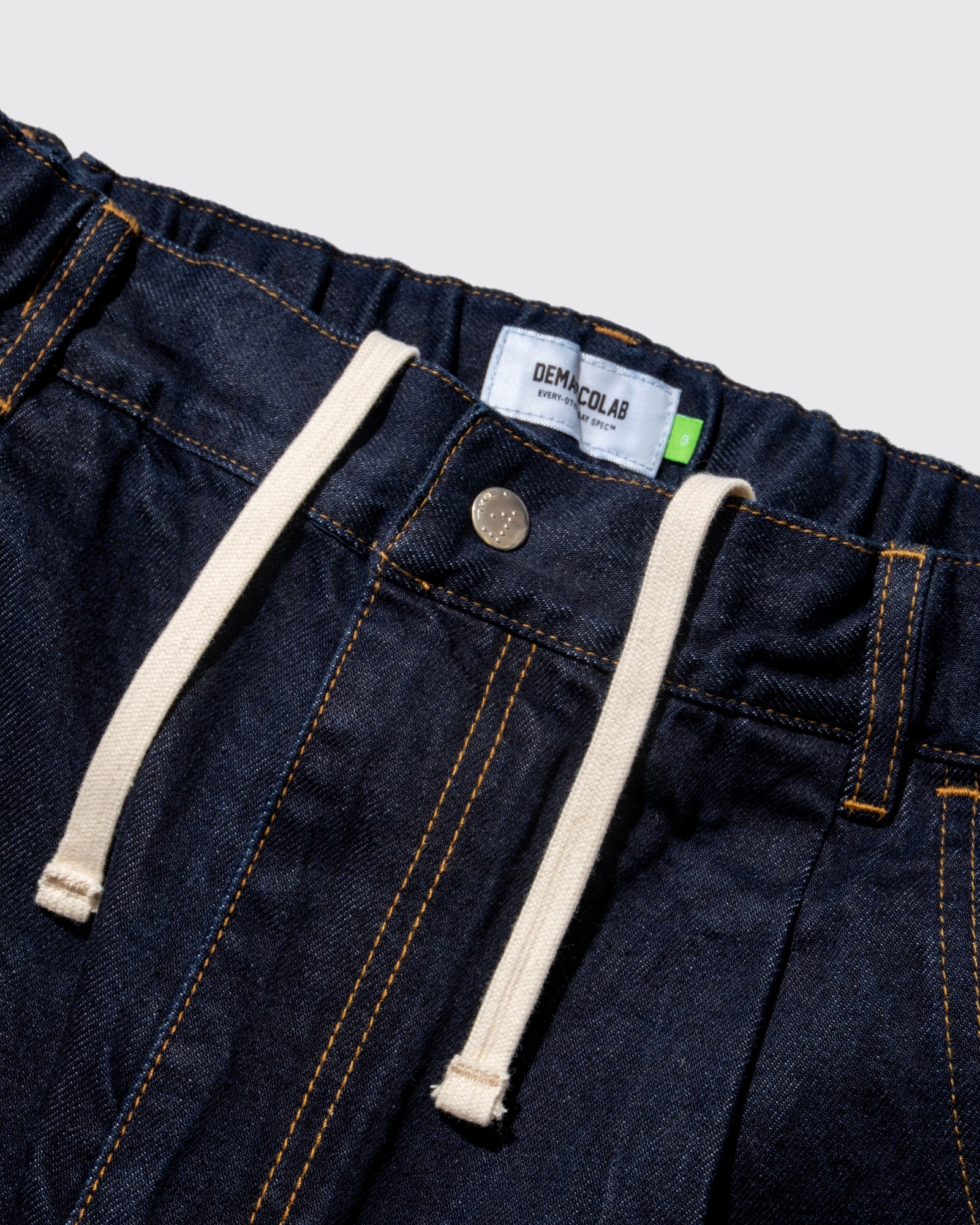 MOTO DENIM SHORTS (Indigo)