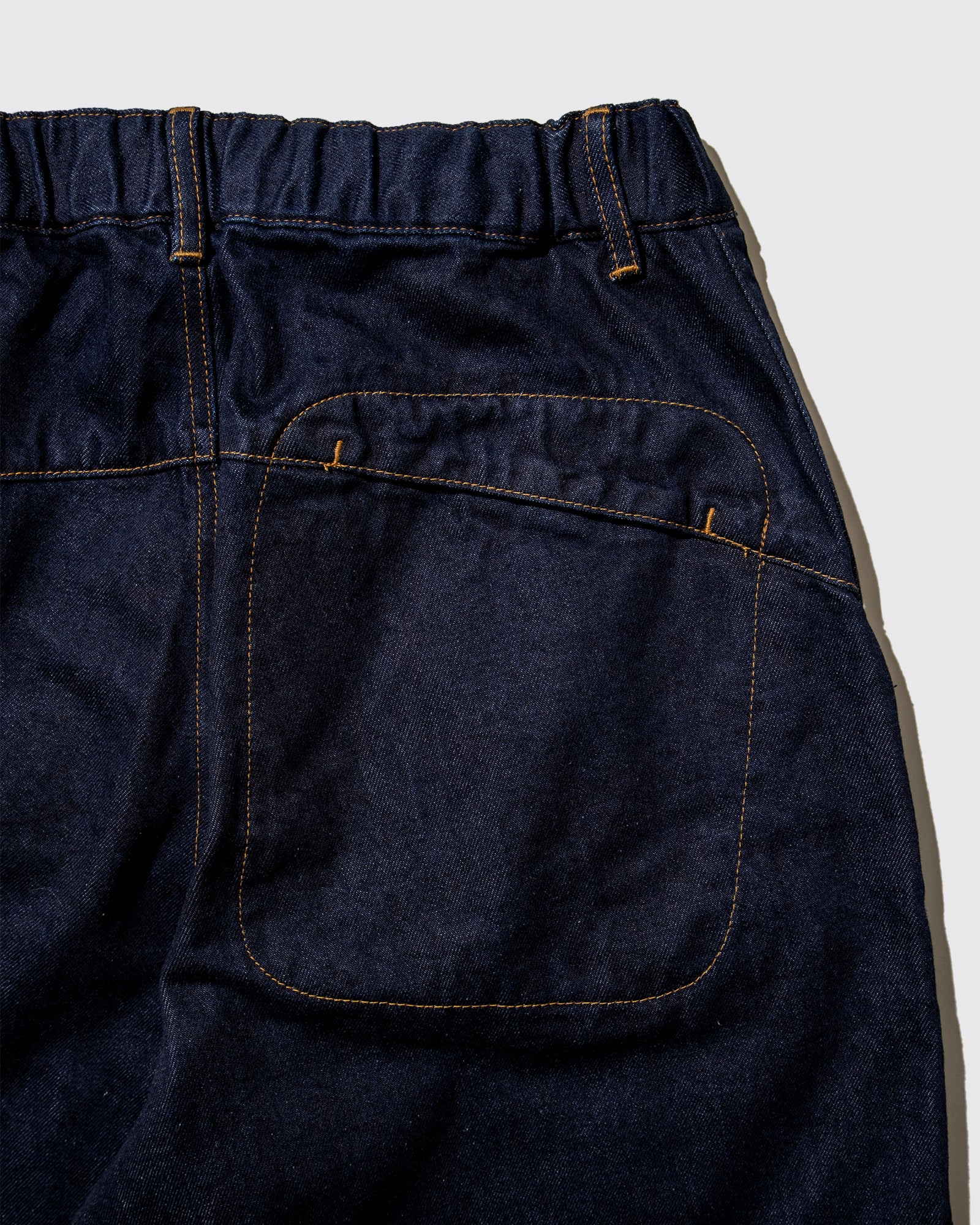 MOTO DENIM SHORTS (Indigo)