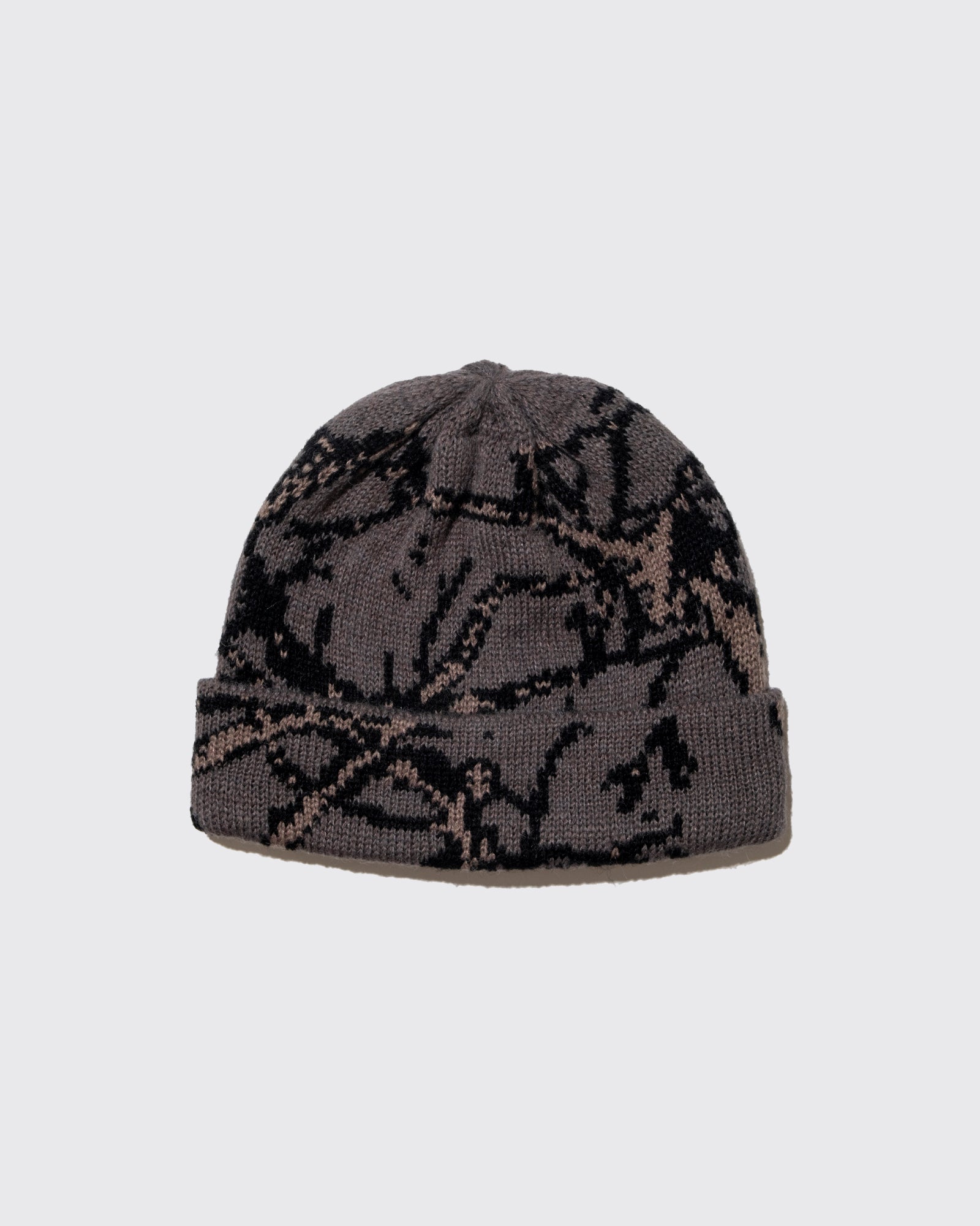 GHOSTREE CAMO MOHAIR BEANIE
